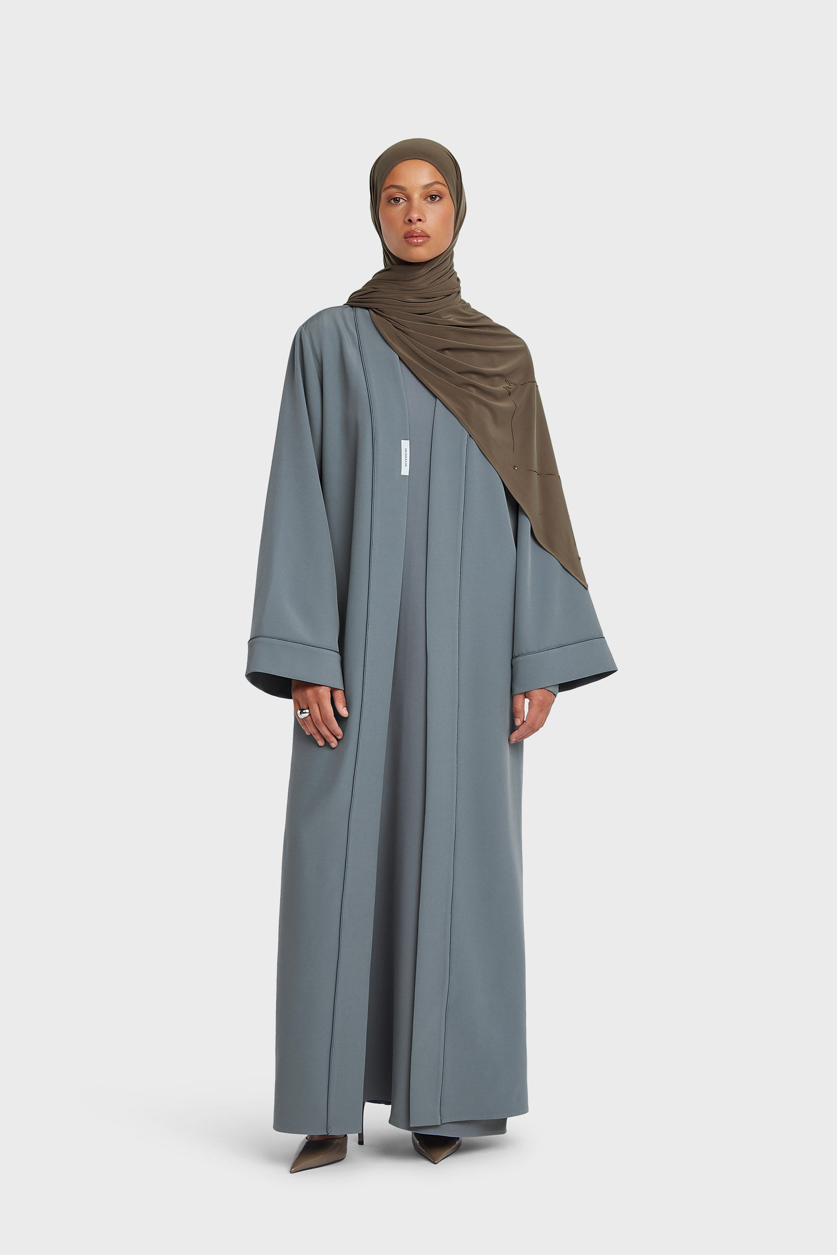 Essential Abaya Regular | Dusty Indigo