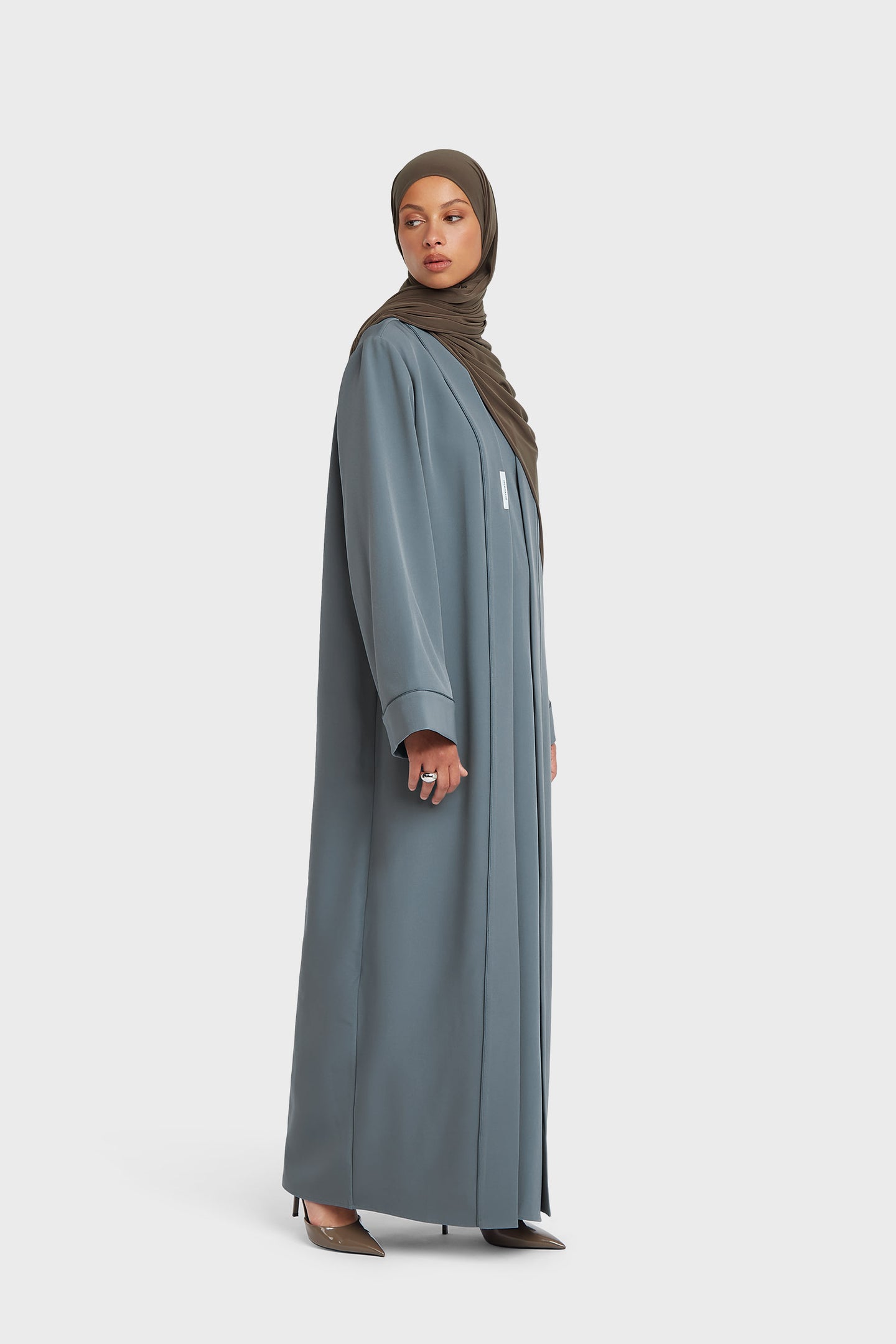 Essential Abaya Regular | Dusty Indigo