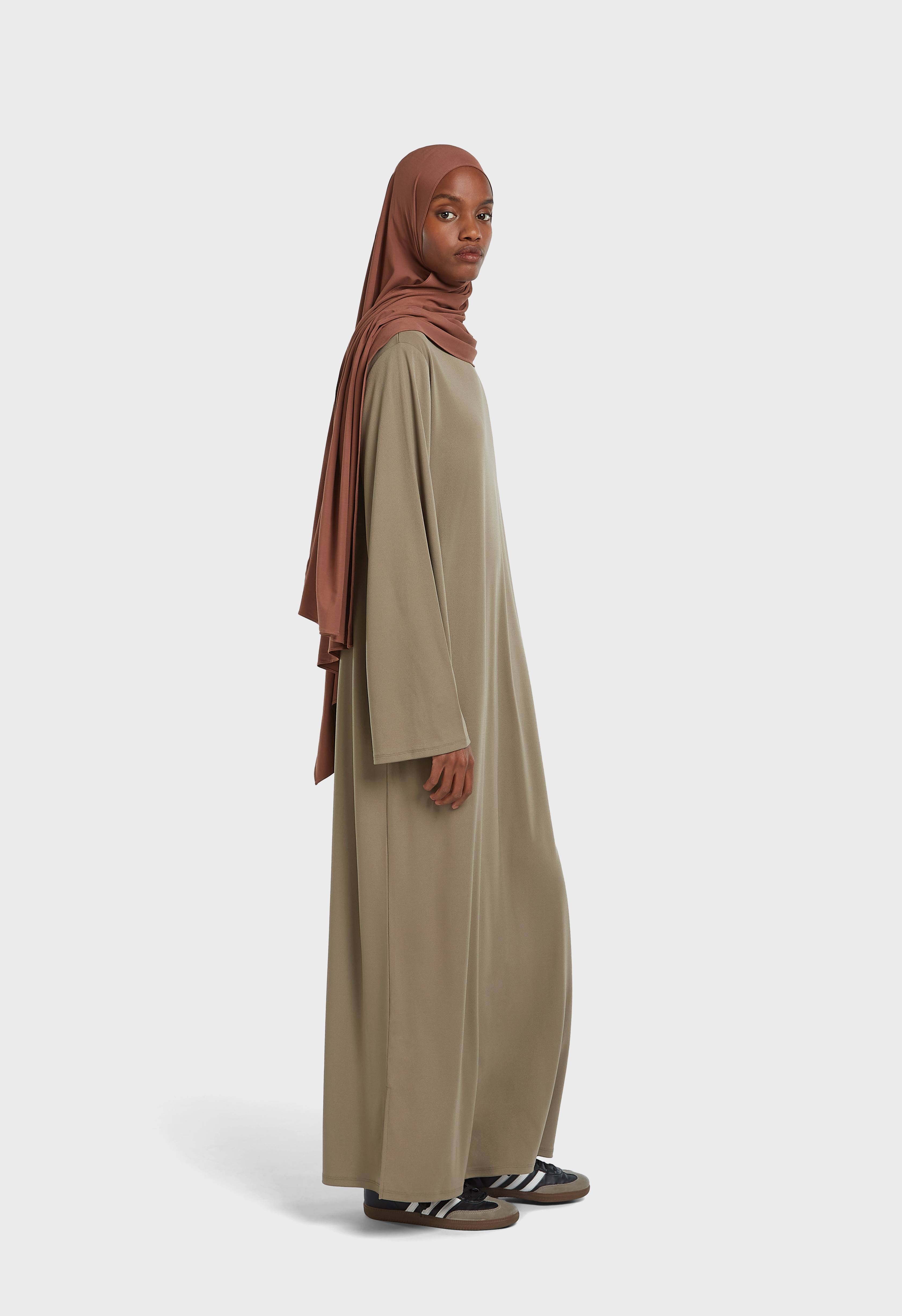 Essential Jersey Dress | Desert Brown