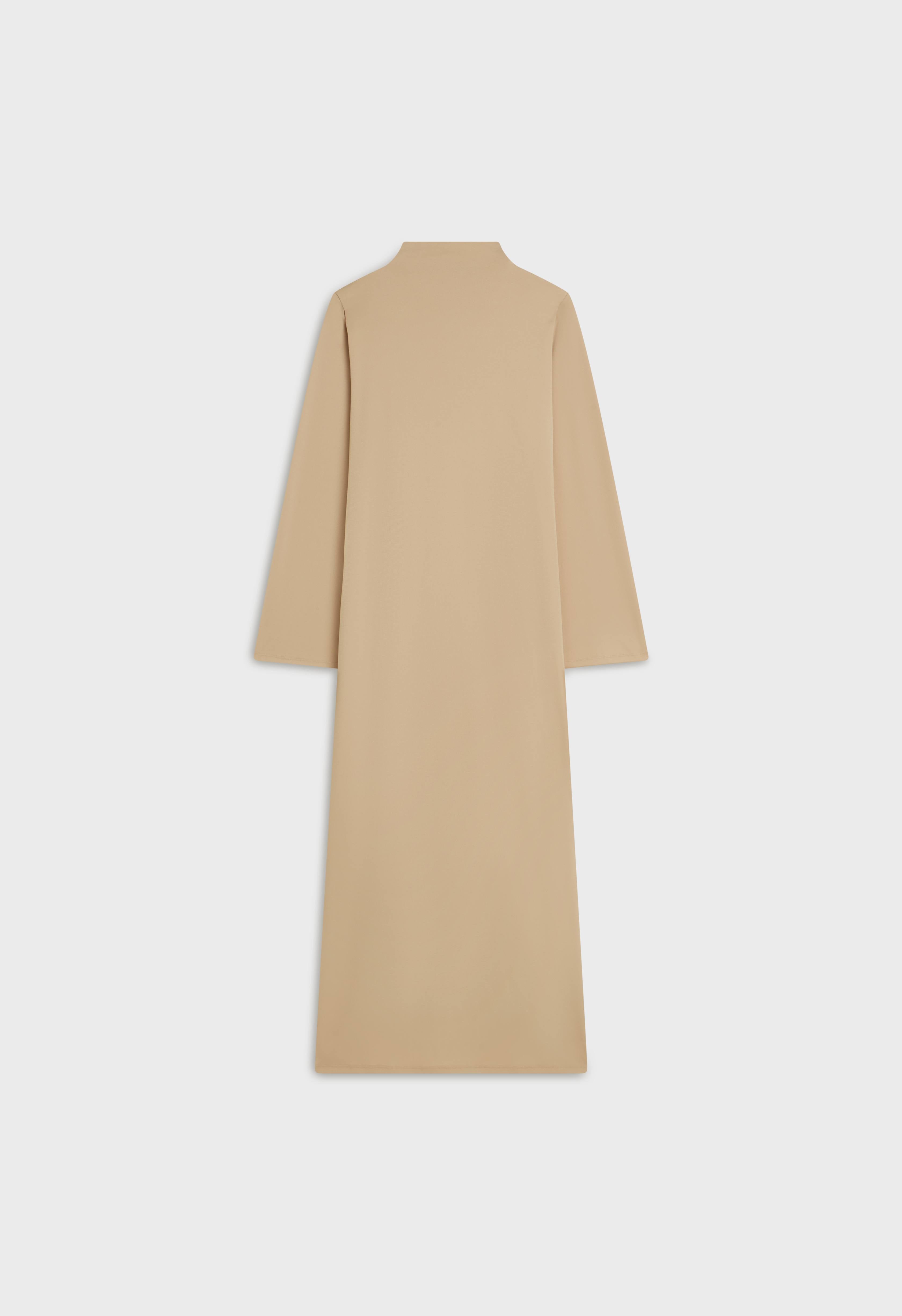 Essential Jersey Dress | Light Khaki