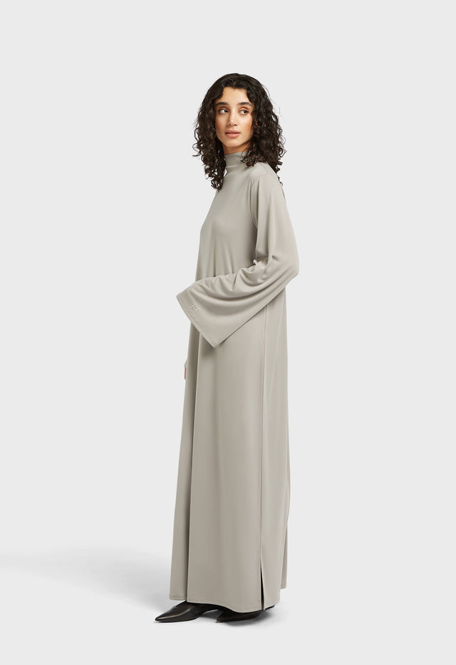 Essential Jersey Dress Regular | Pebble