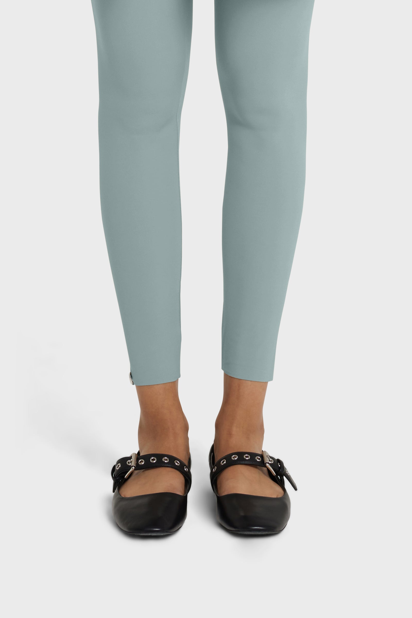 Essential Legging | Silver Blue