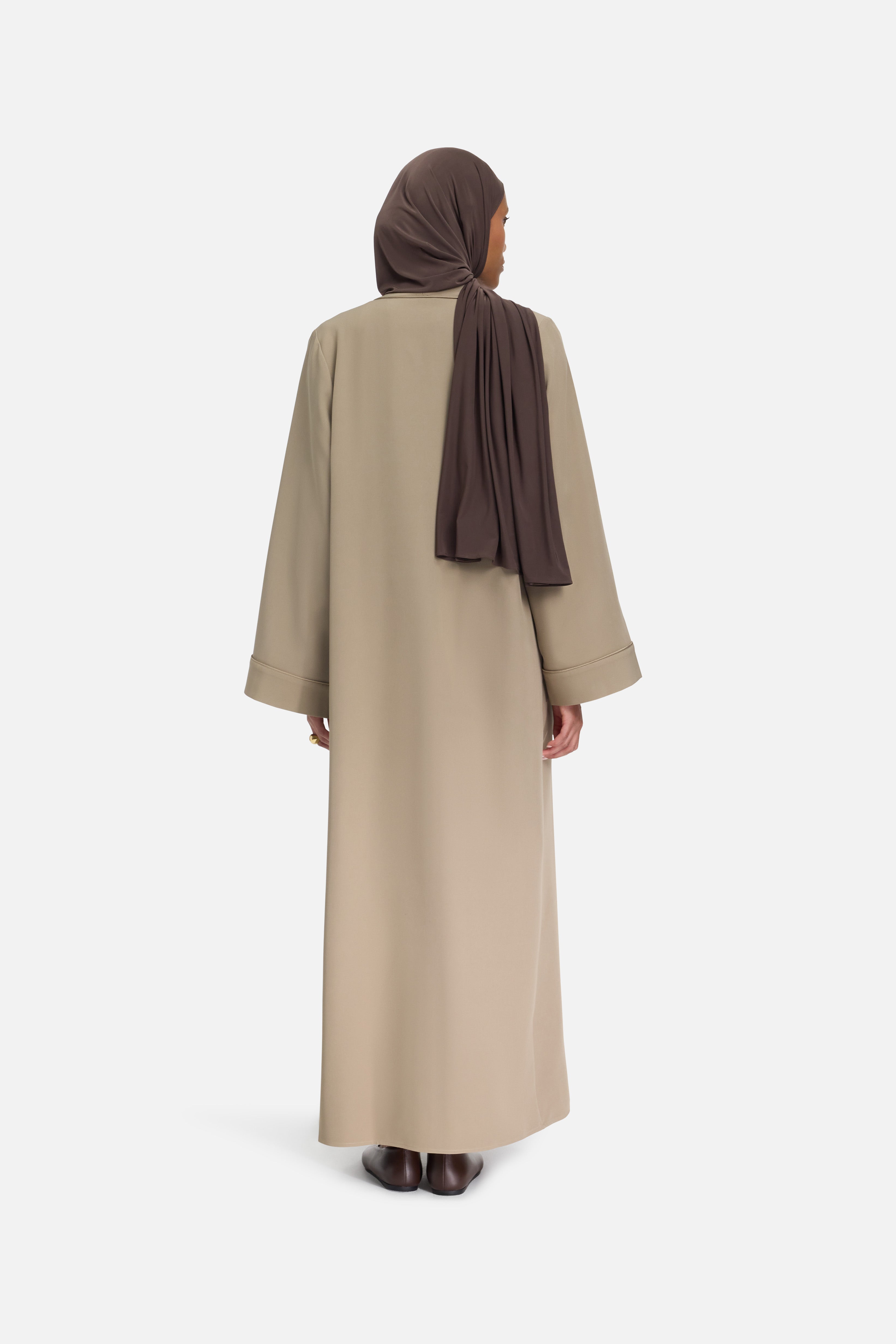 Essential Abaya Short | Khaki