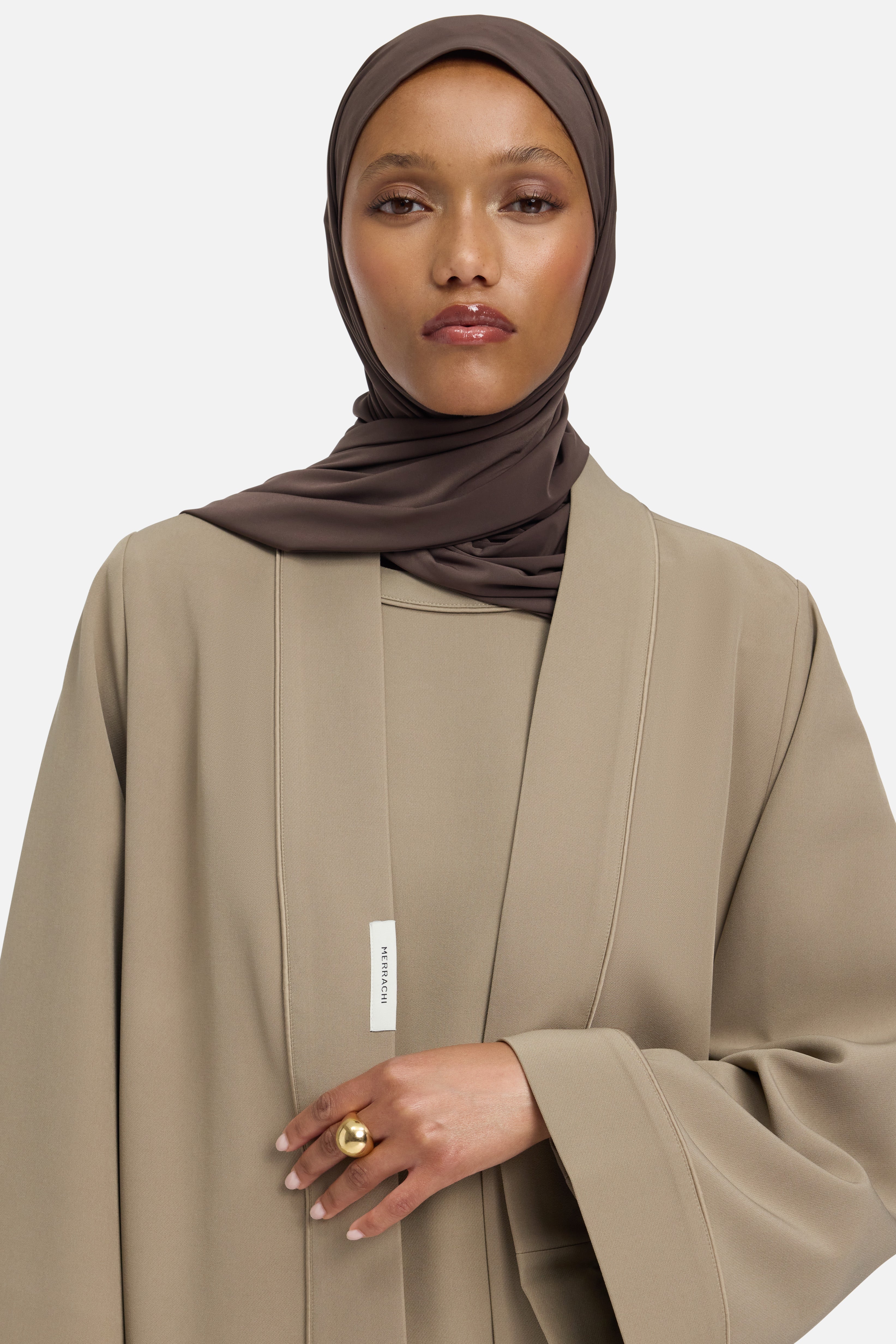 Essential Abaya Short | Khaki