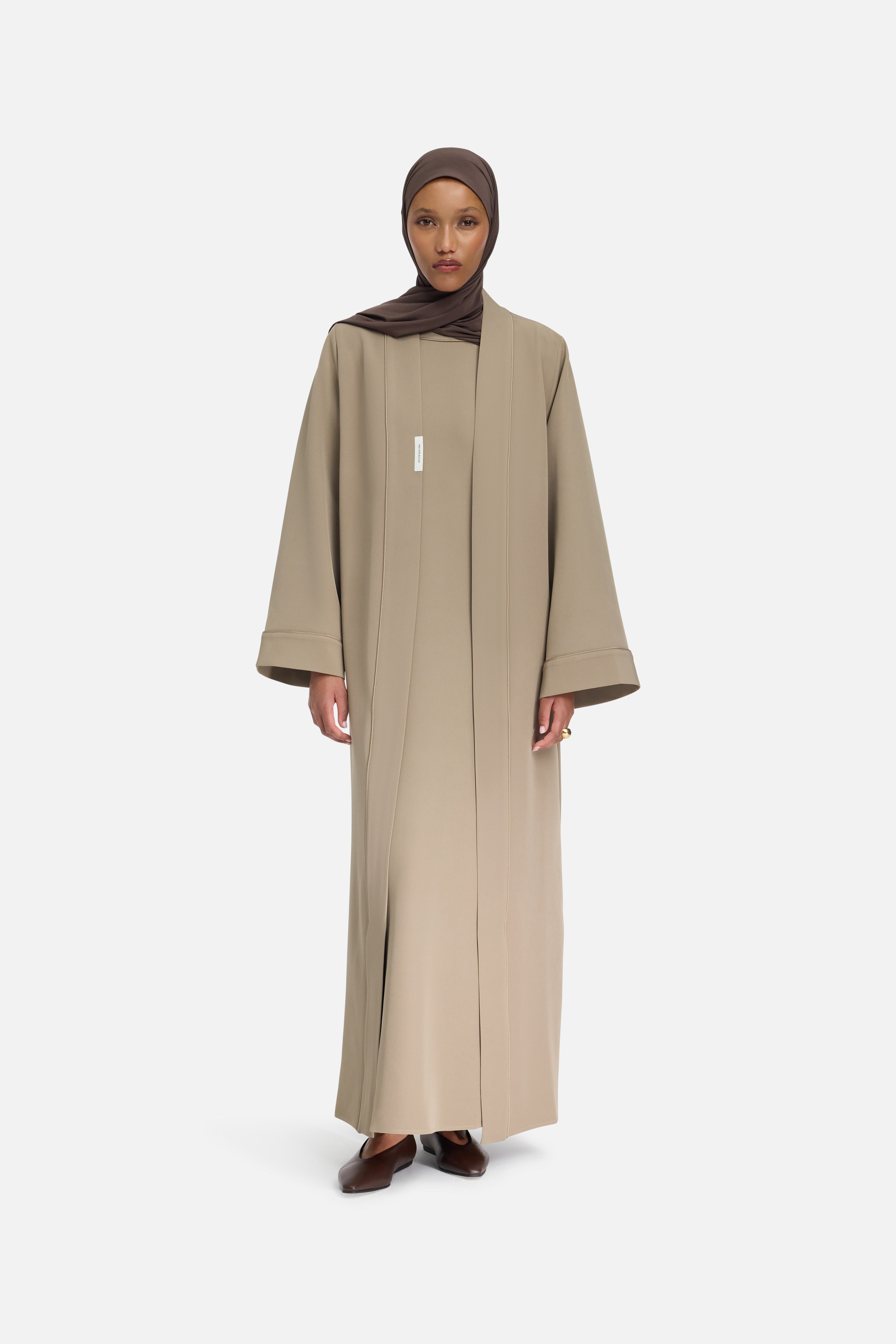 Essential Abaya Short | Khaki