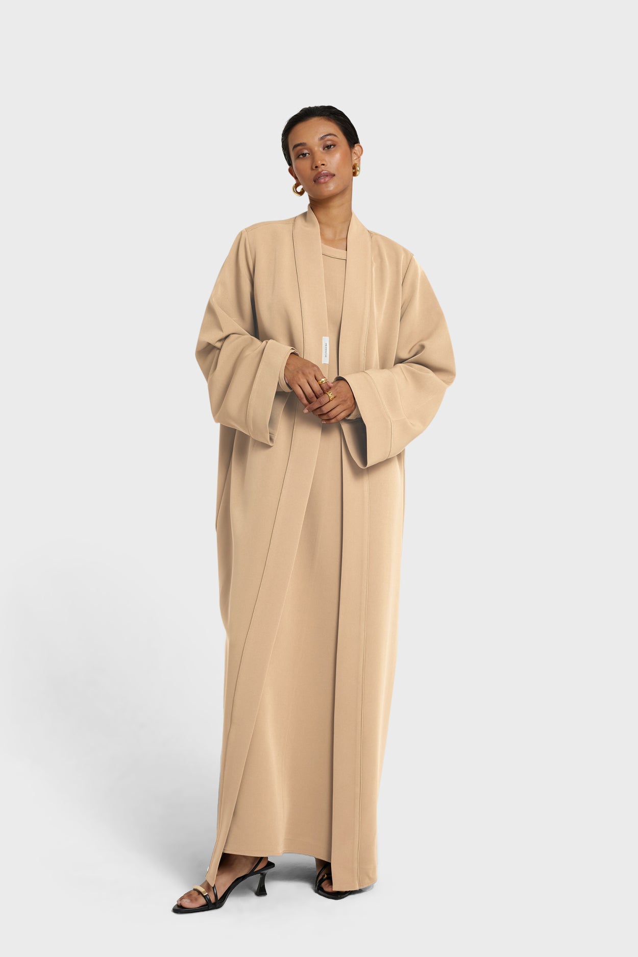 Essential Abaya - Regular | Almond