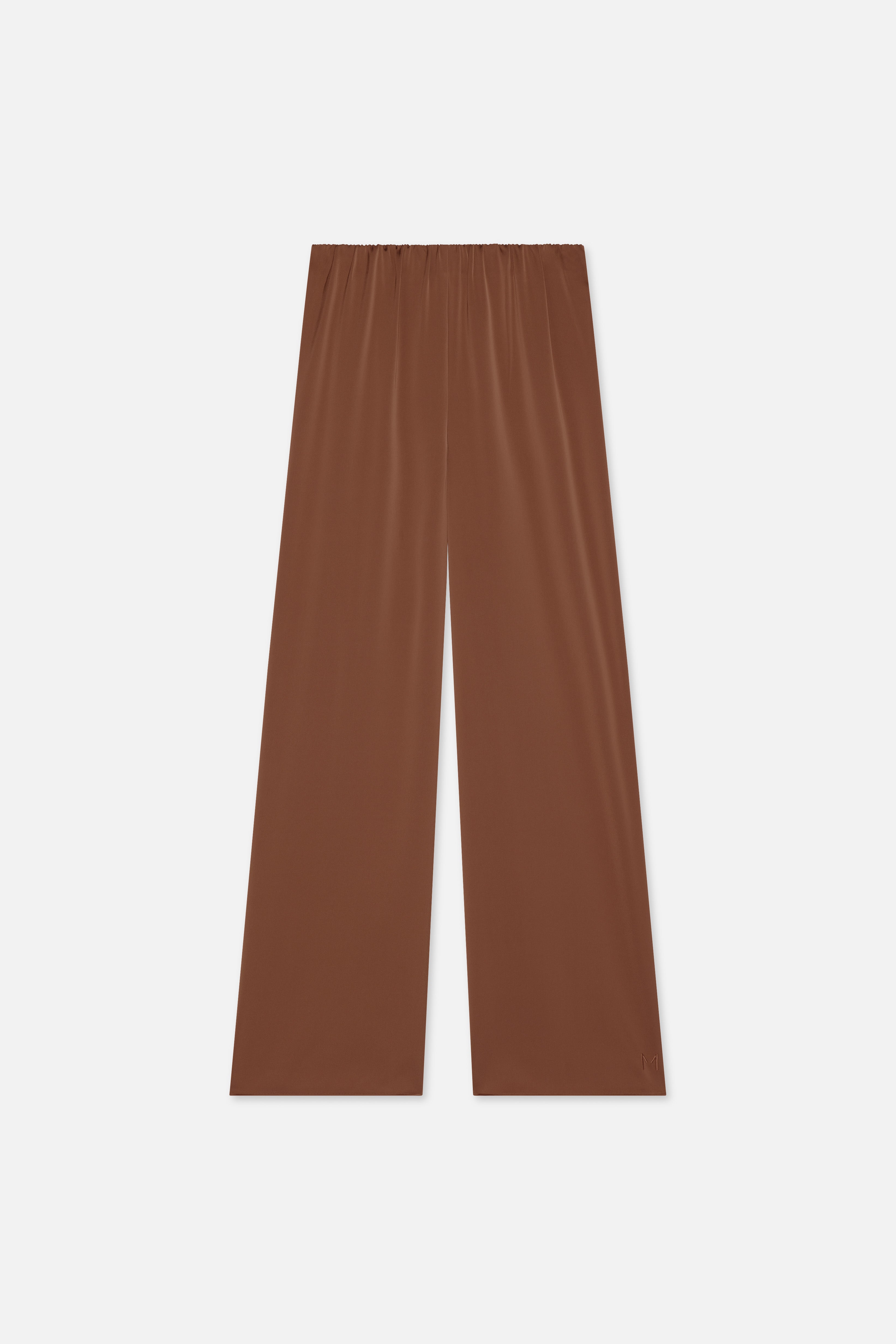 Flowy Palazzo Pants | Soft Bordeaux