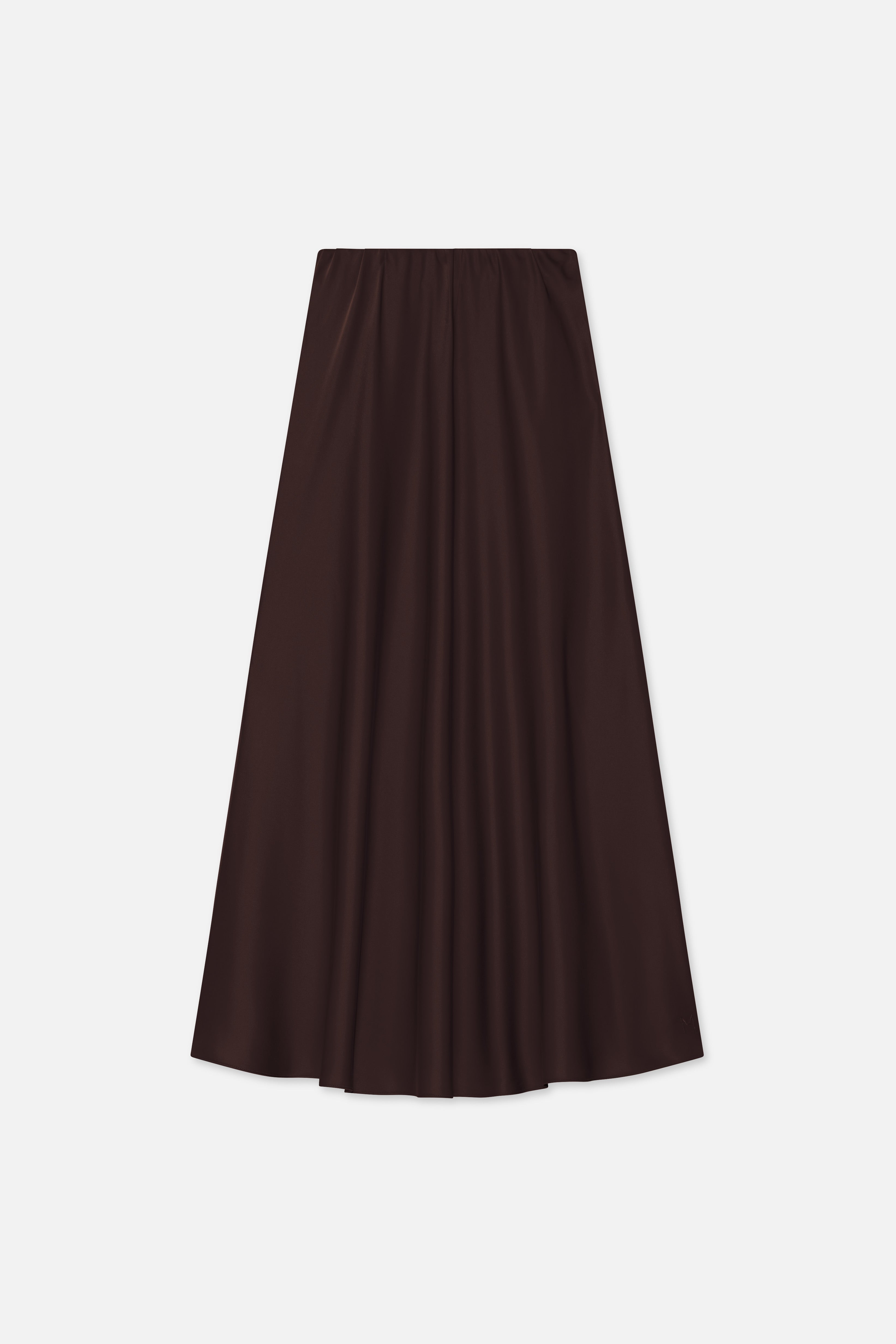 Flowy Skirt | Dark Brown