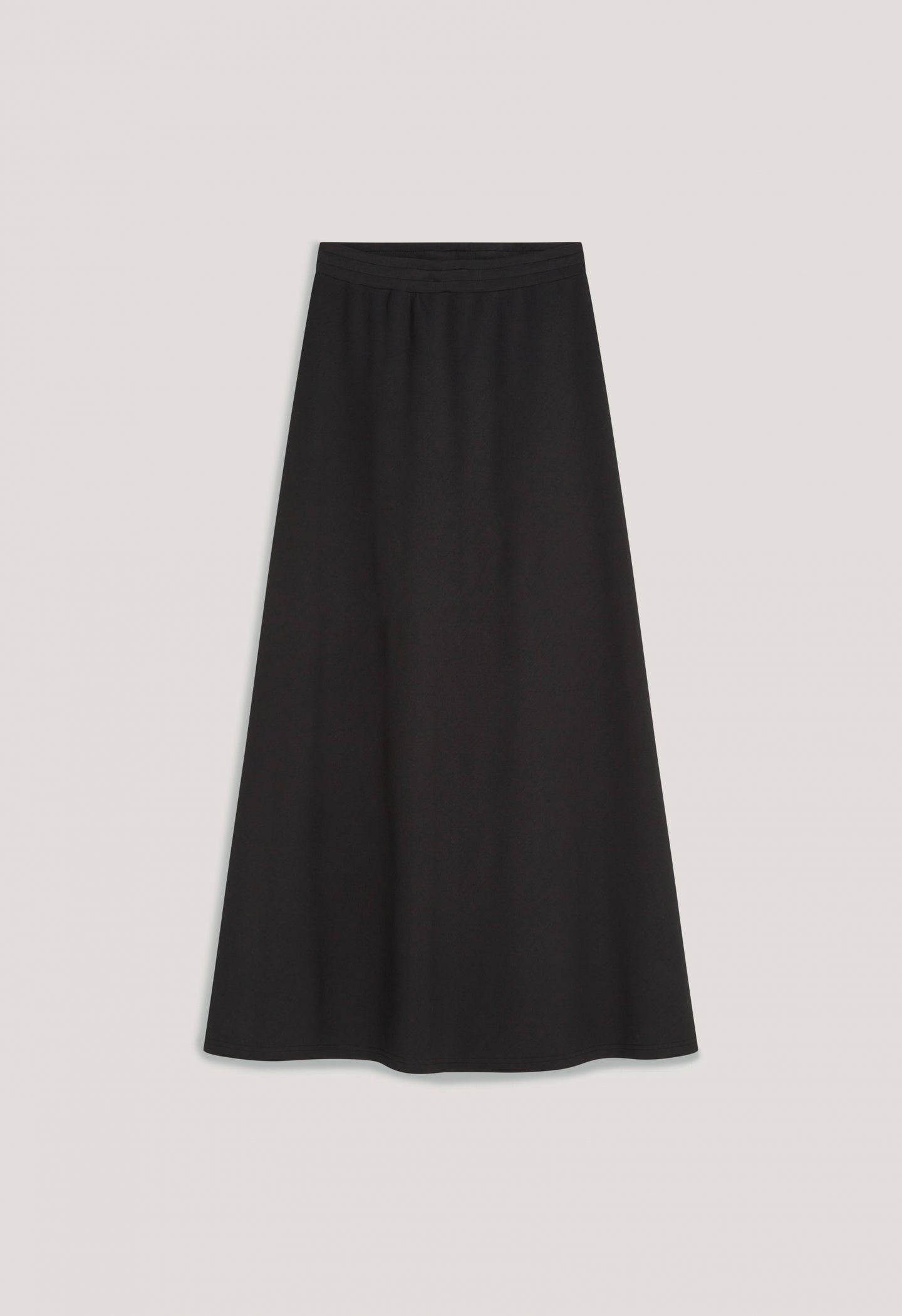 Jersey Modal Skirt | Black