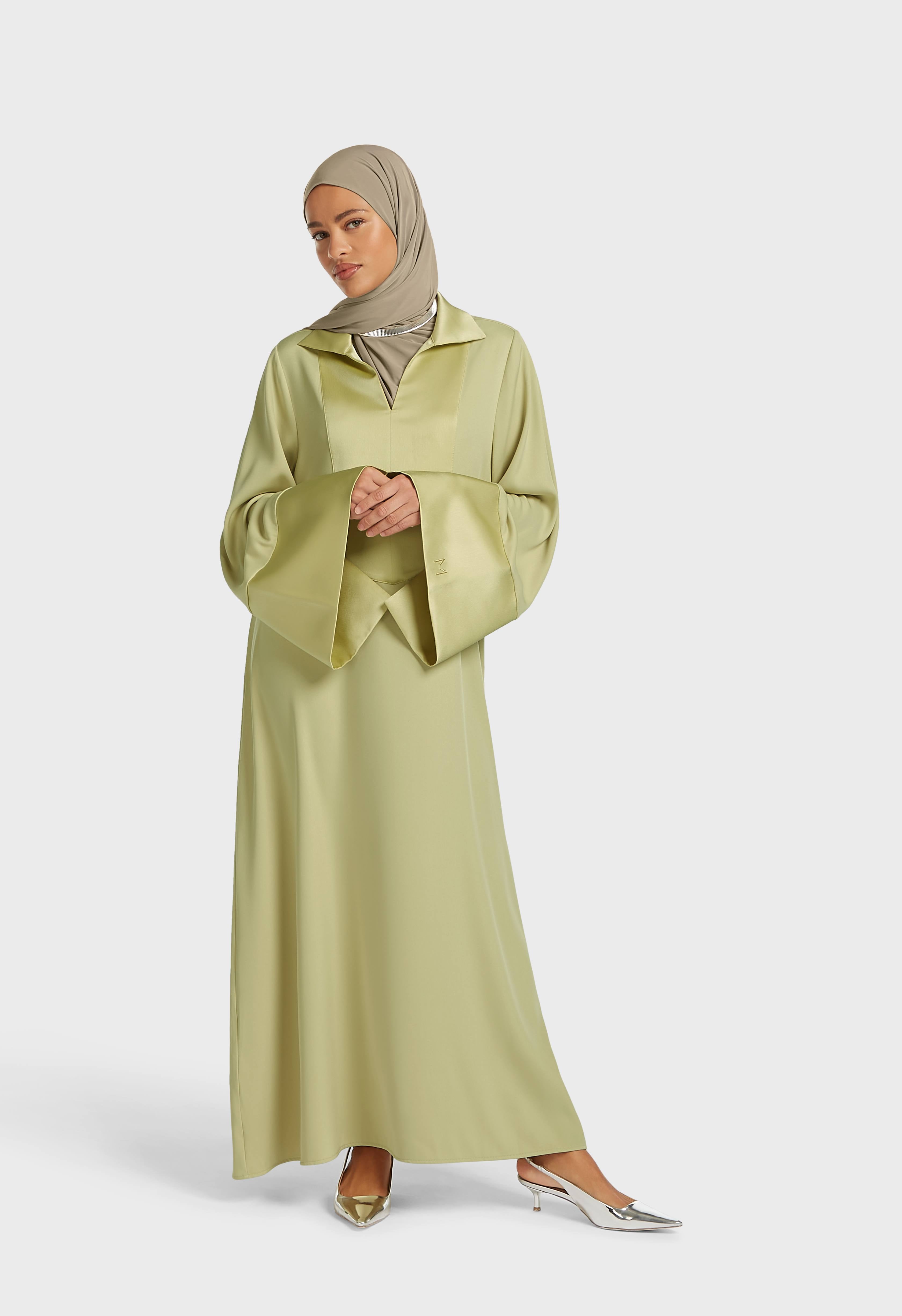 Kaftan Dress Regular | Soft Khaki