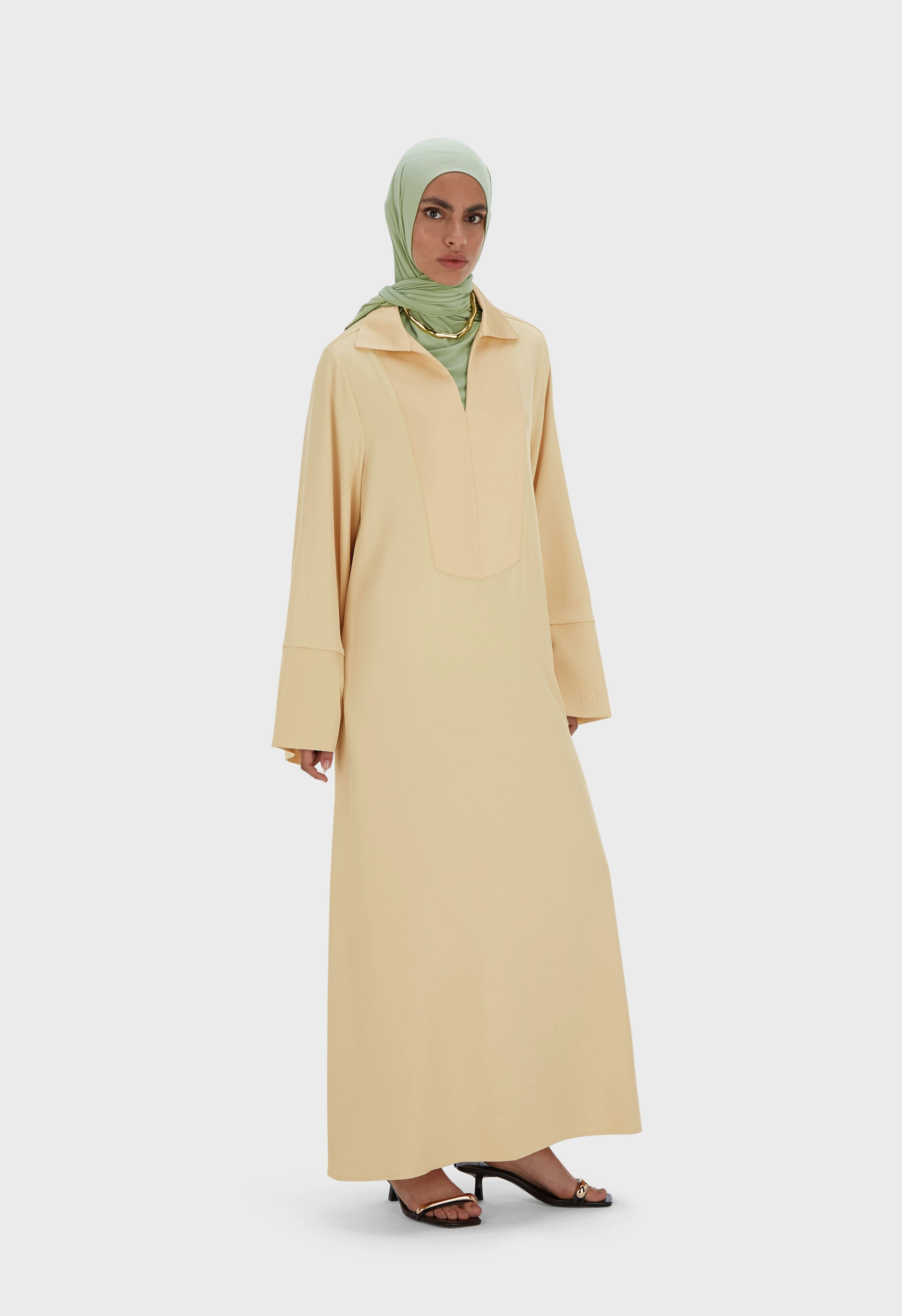 Kaftan Dress Short | Warm Butter