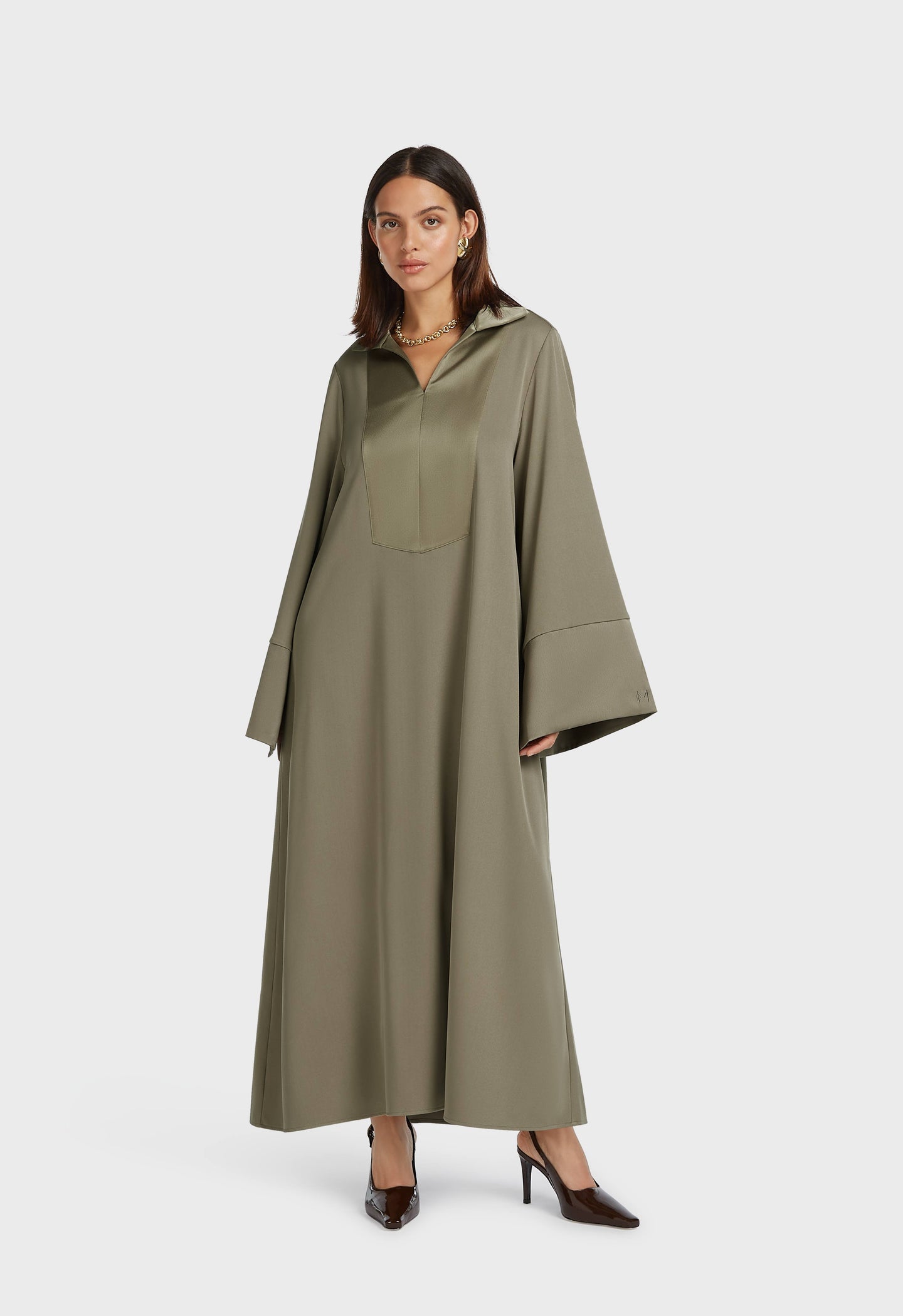 Kaftan Dress Regular | Desert Brown