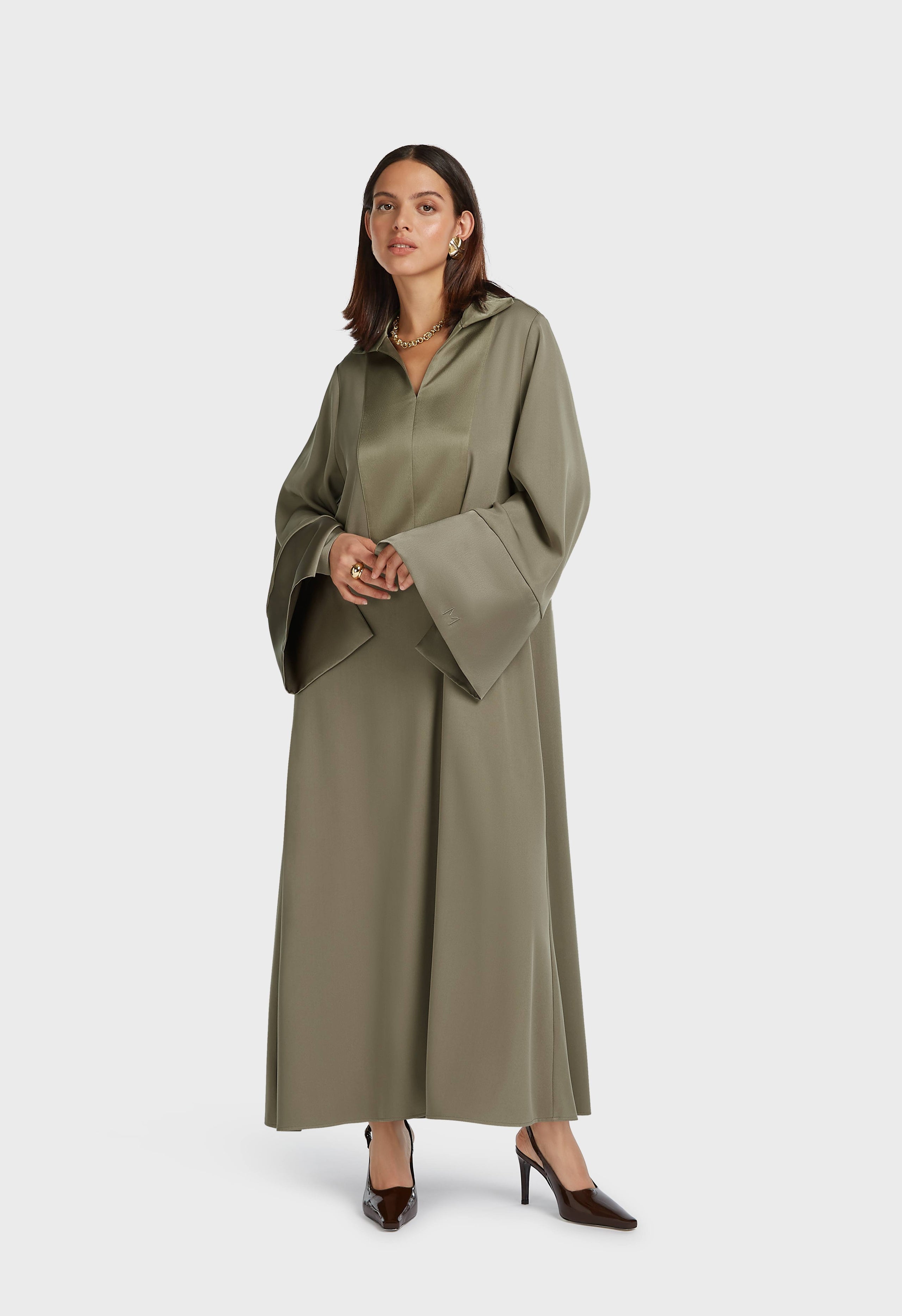 Kaftan Dress Regular | Desert Brown