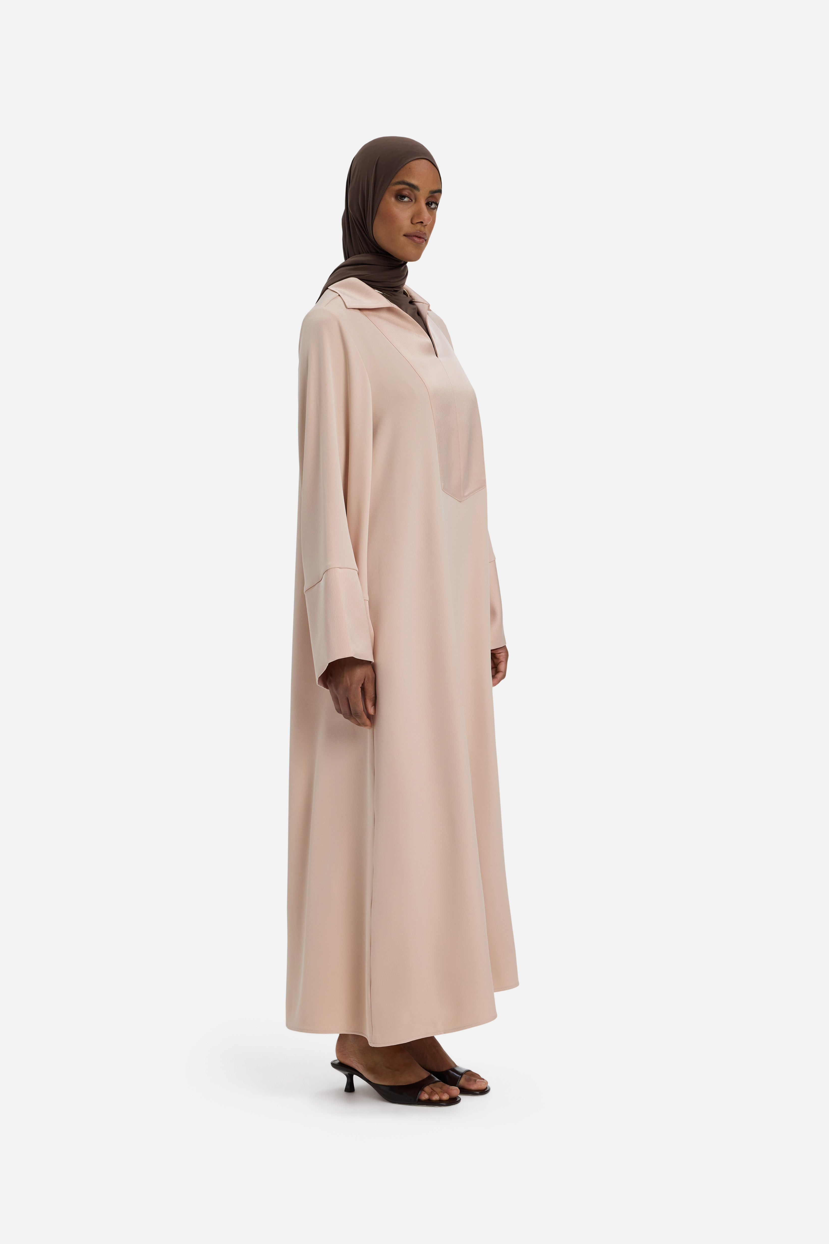 Kaftan Dress Regular | Dark Rose
