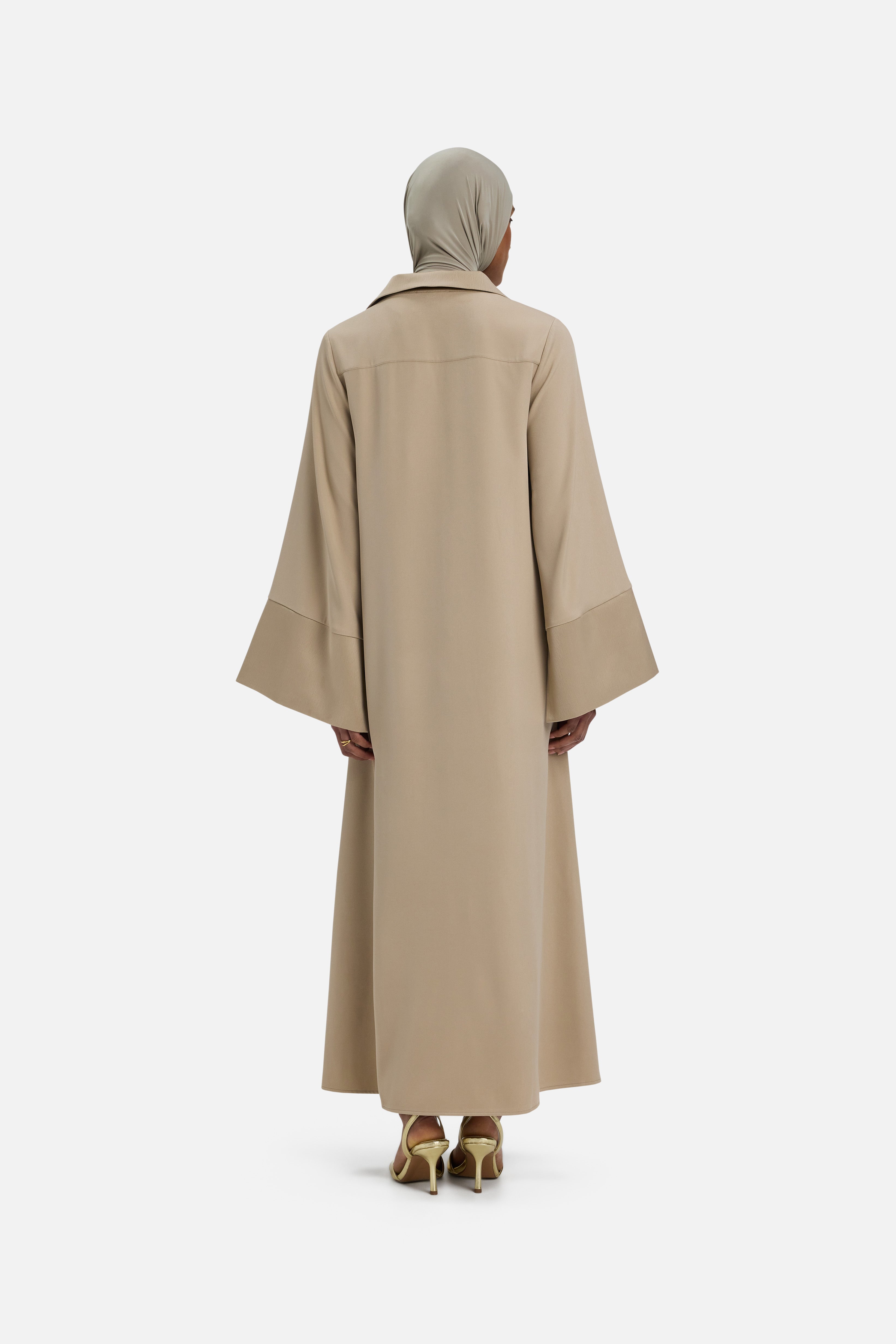 Kaftan Dress Regular | Mocha