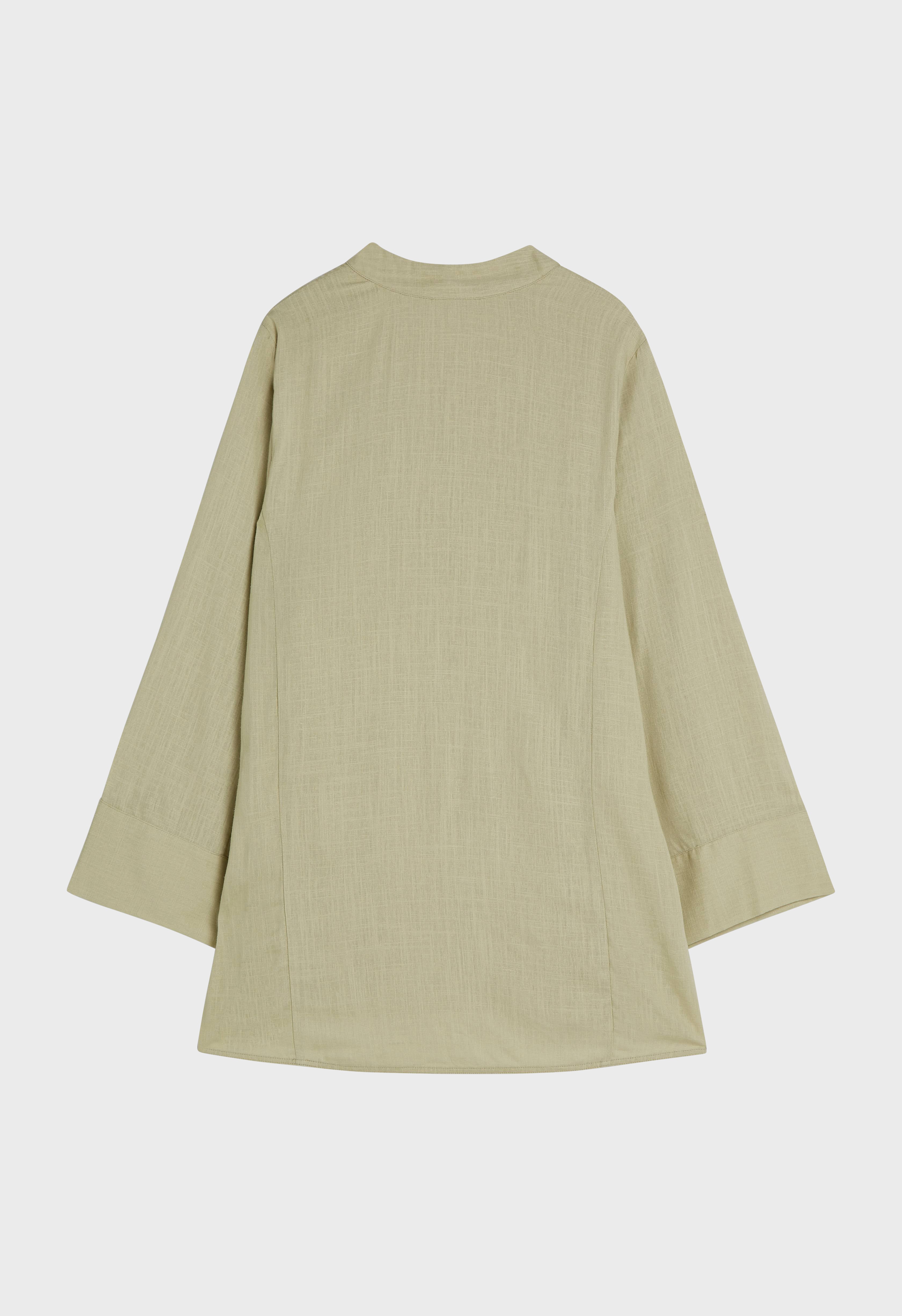 Linen Blouse | Soft Khaki