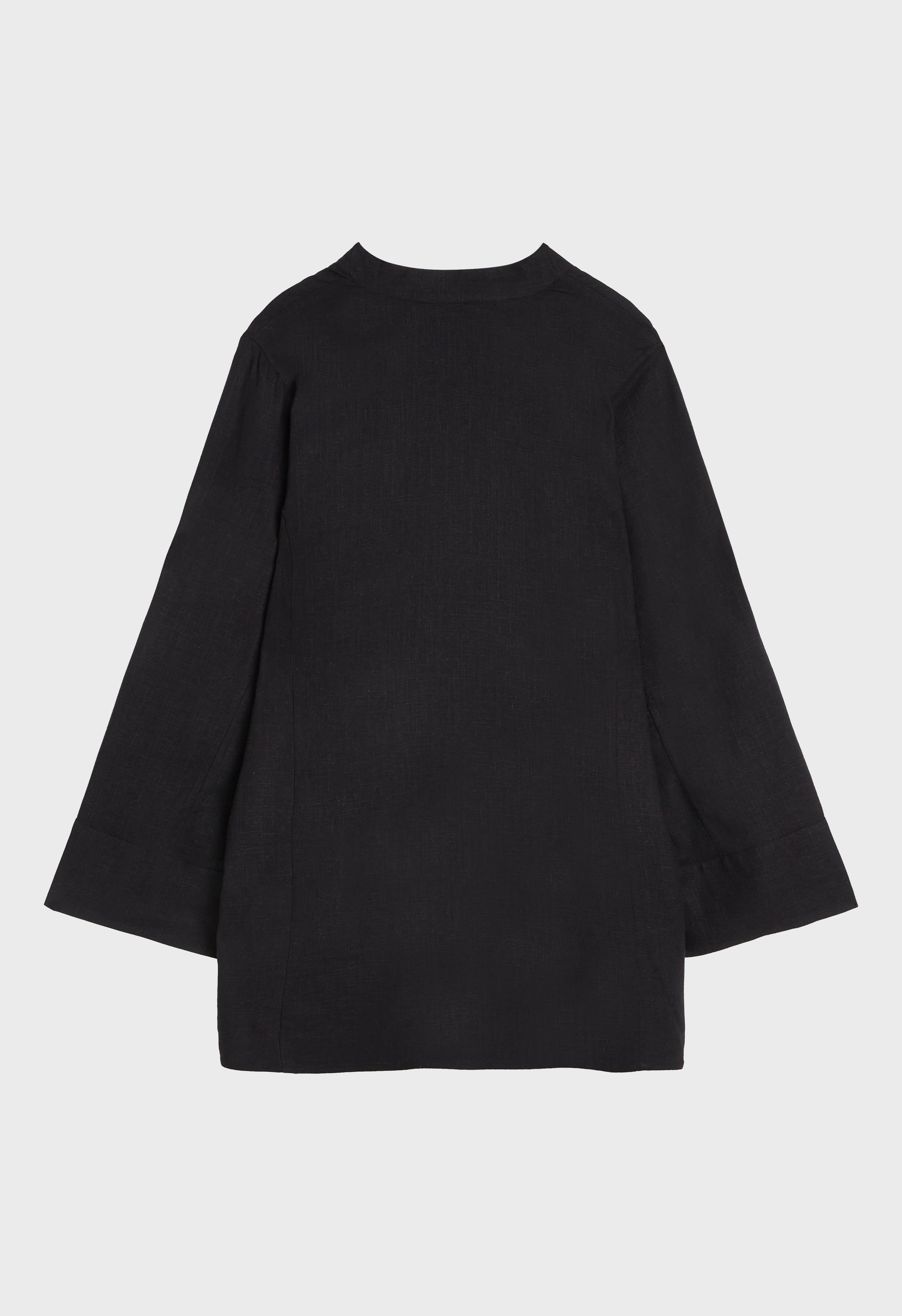 Linen Blouse | Black