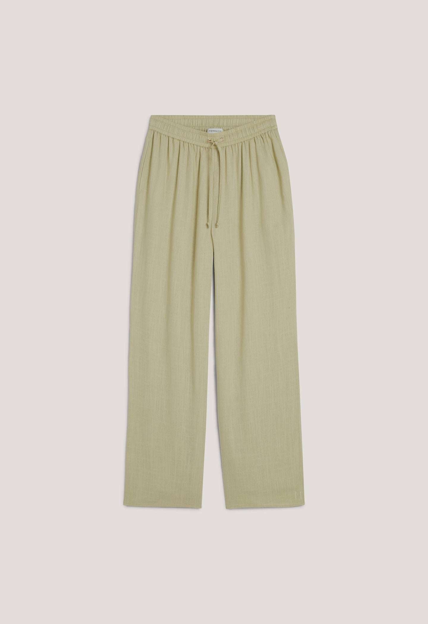 Linen Loose Pants | Soft Khaki