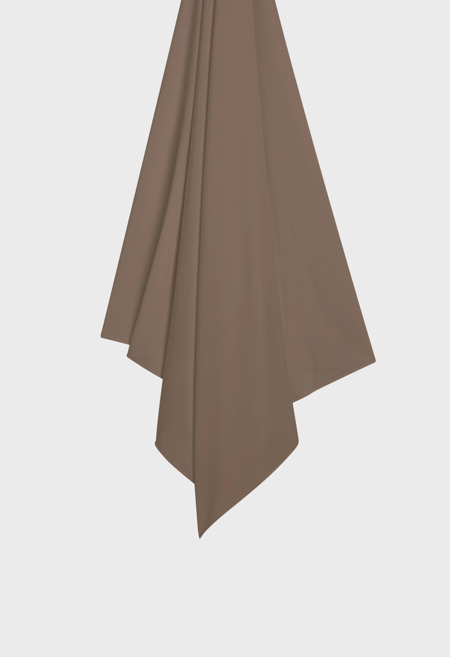 Liquid Jersey Scarf | Ash Brown