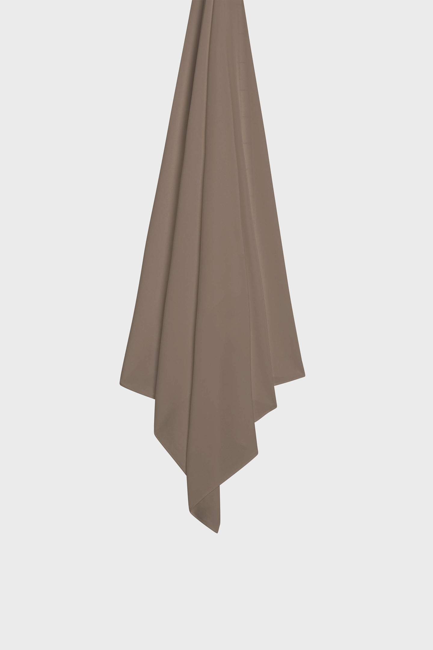 Liquid Jersey Scarf | Coffee Brown