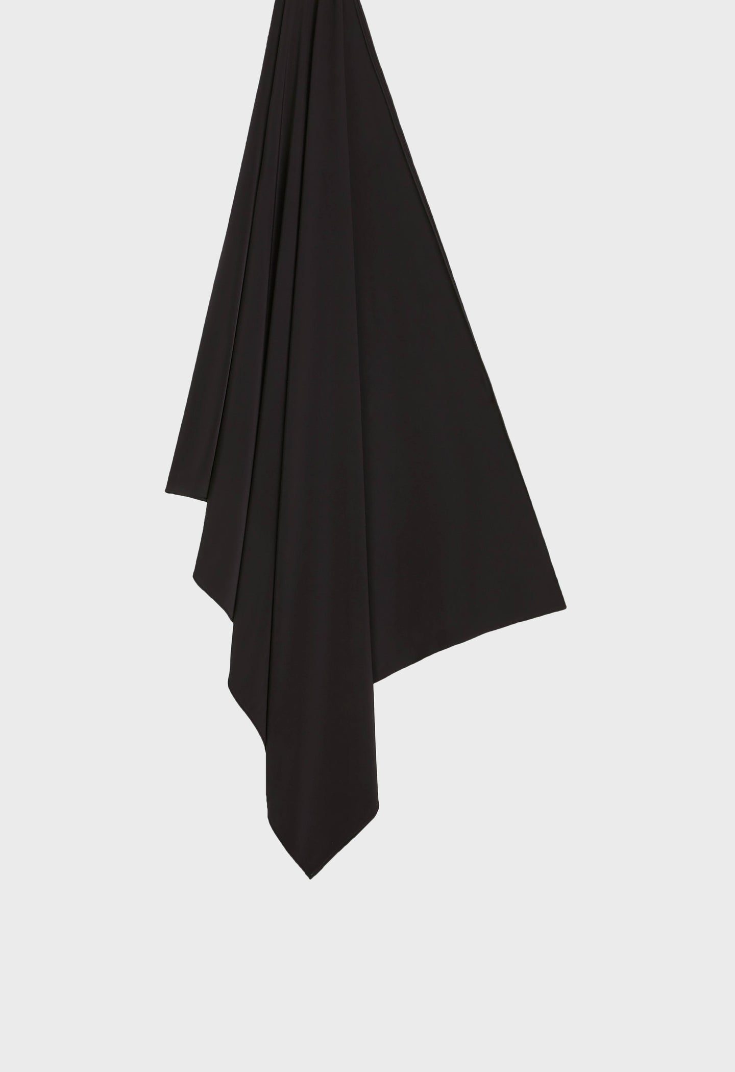 Liquid Jersey Scarf | Black