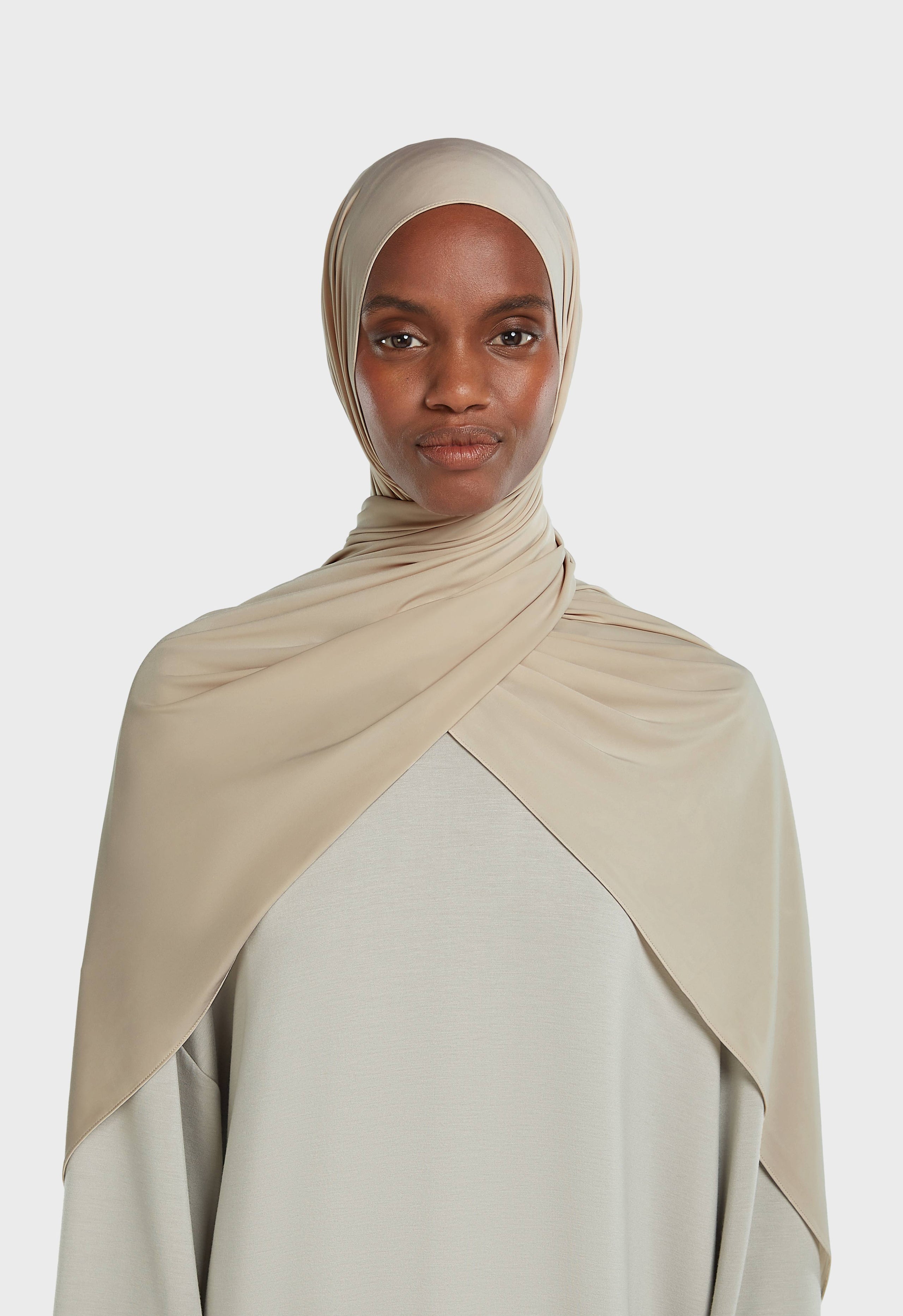 Liquid Jersey Scarf | Mocha