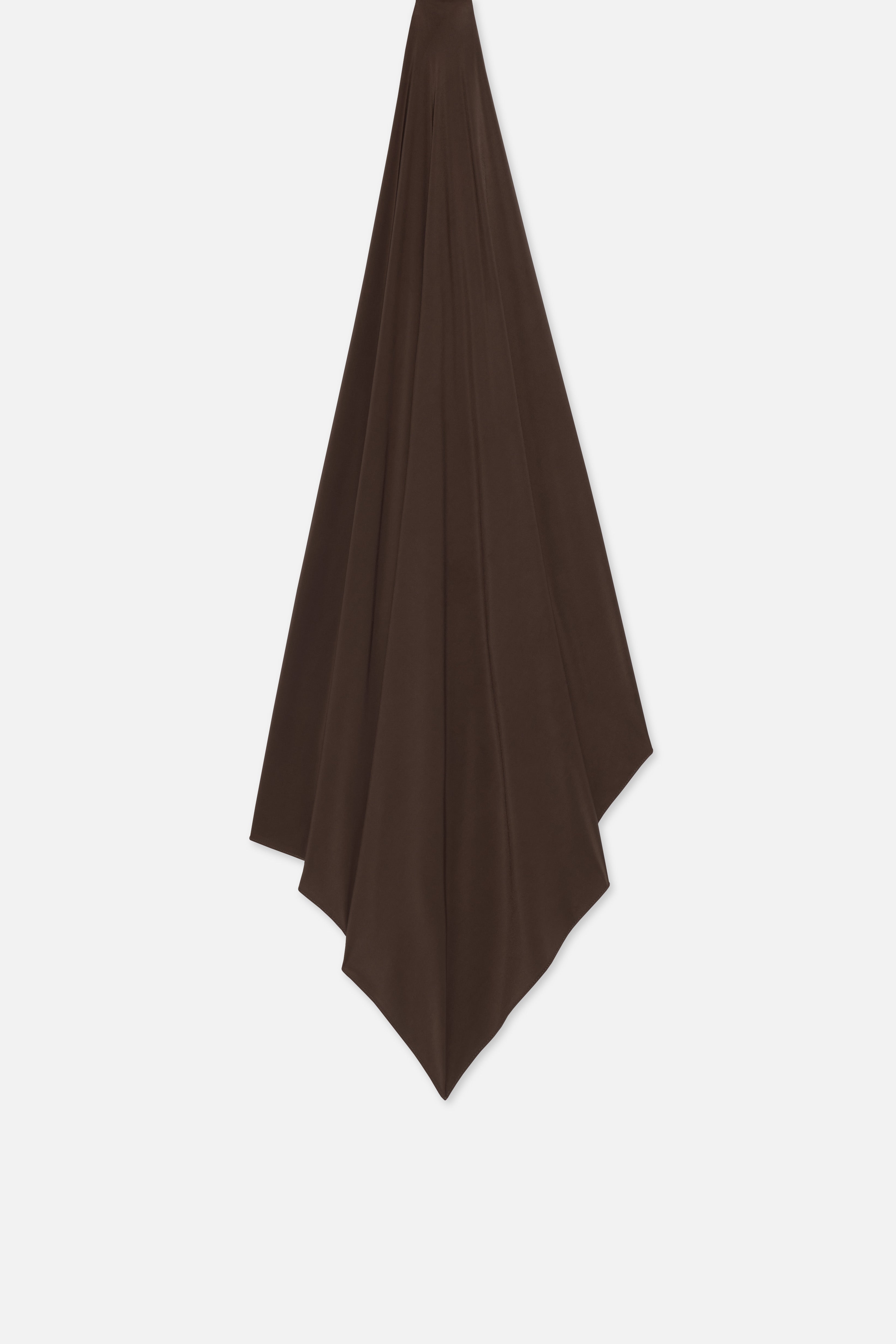 Liquid Jersey Scarf | Burnt Mocha