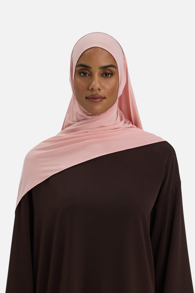 Liquid Jersey Scarf | Cloud Pink