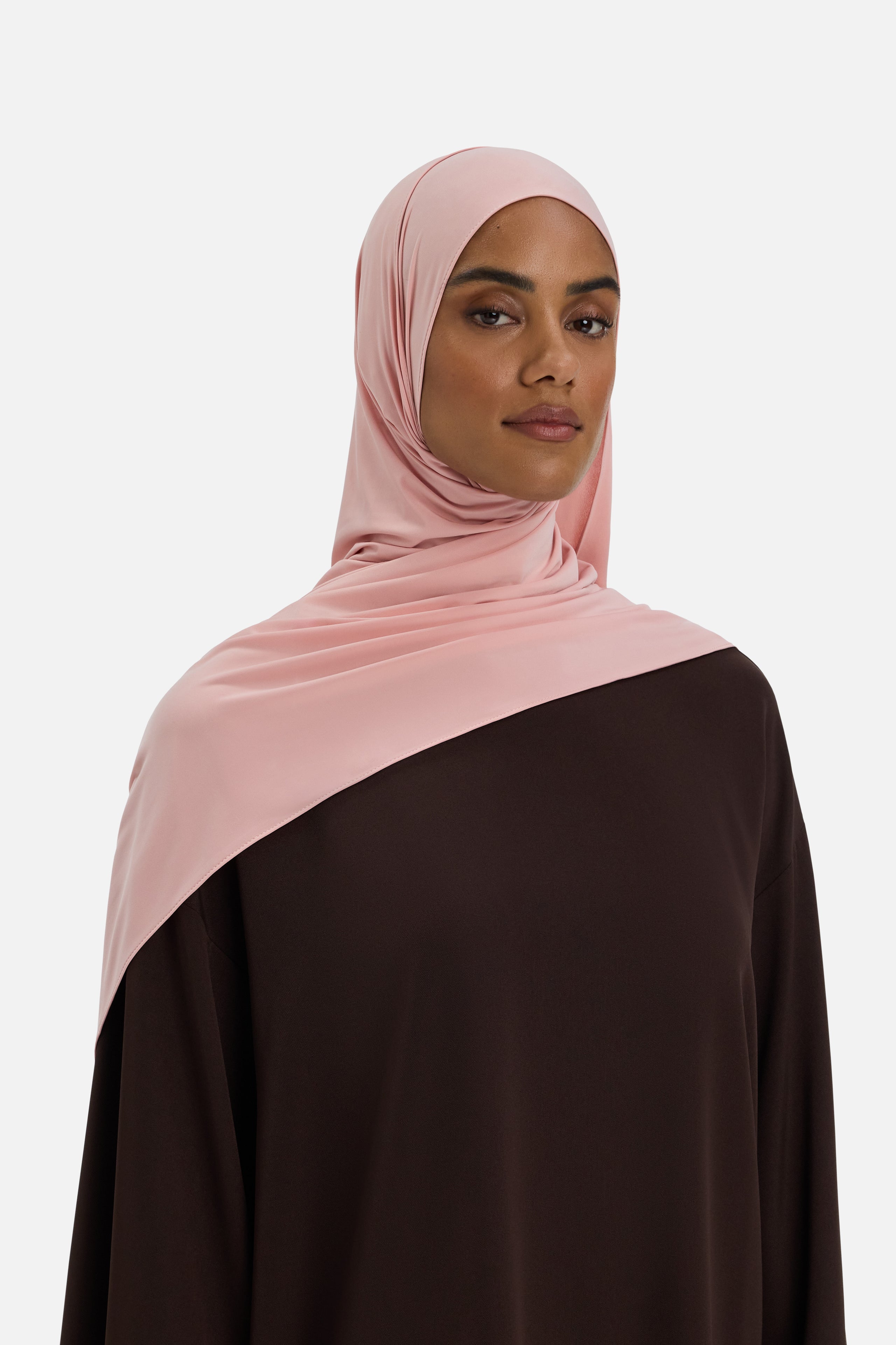 Liquid Jersey Scarf | Cloud Pink