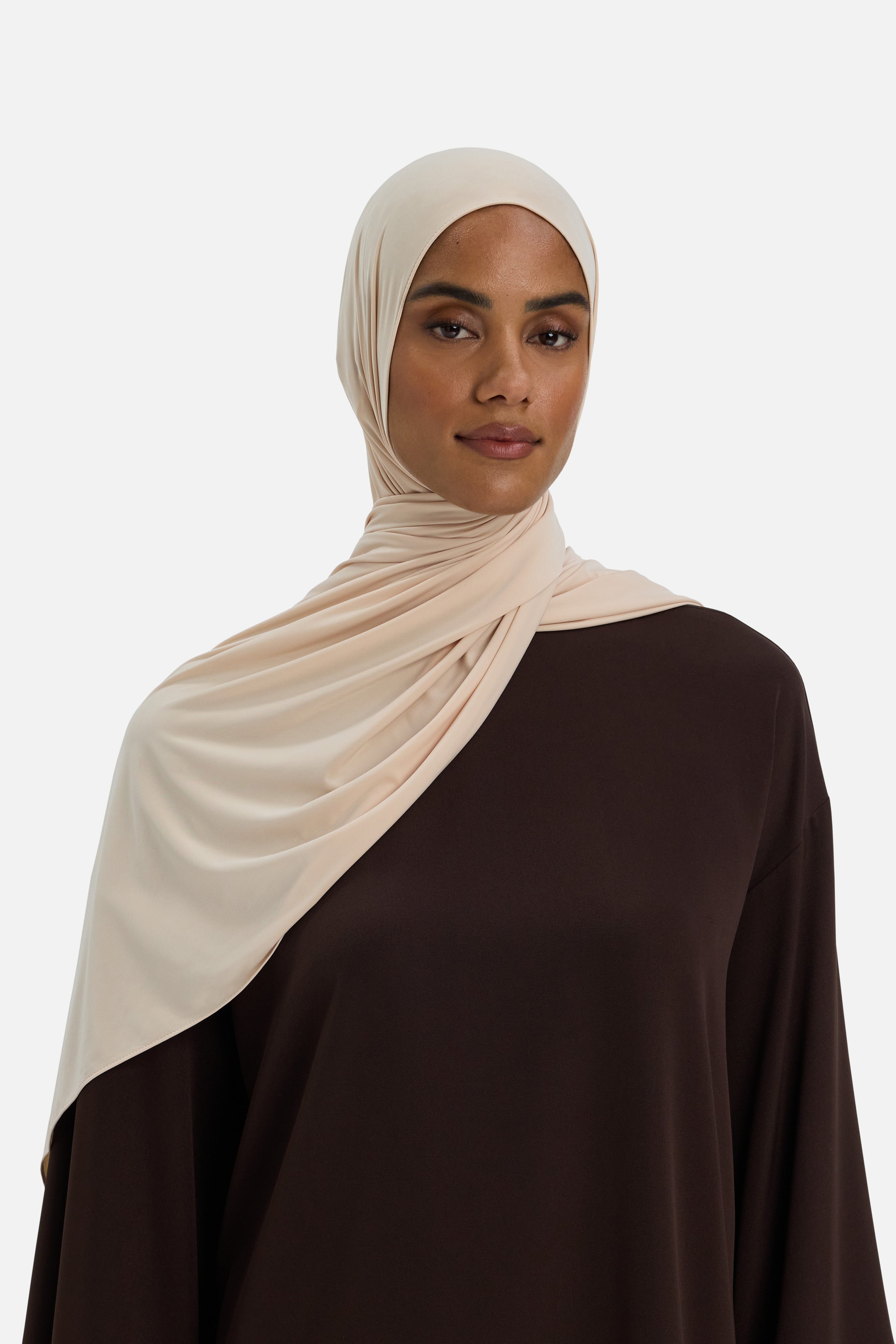 Liquid Jersey Scarf | Latte