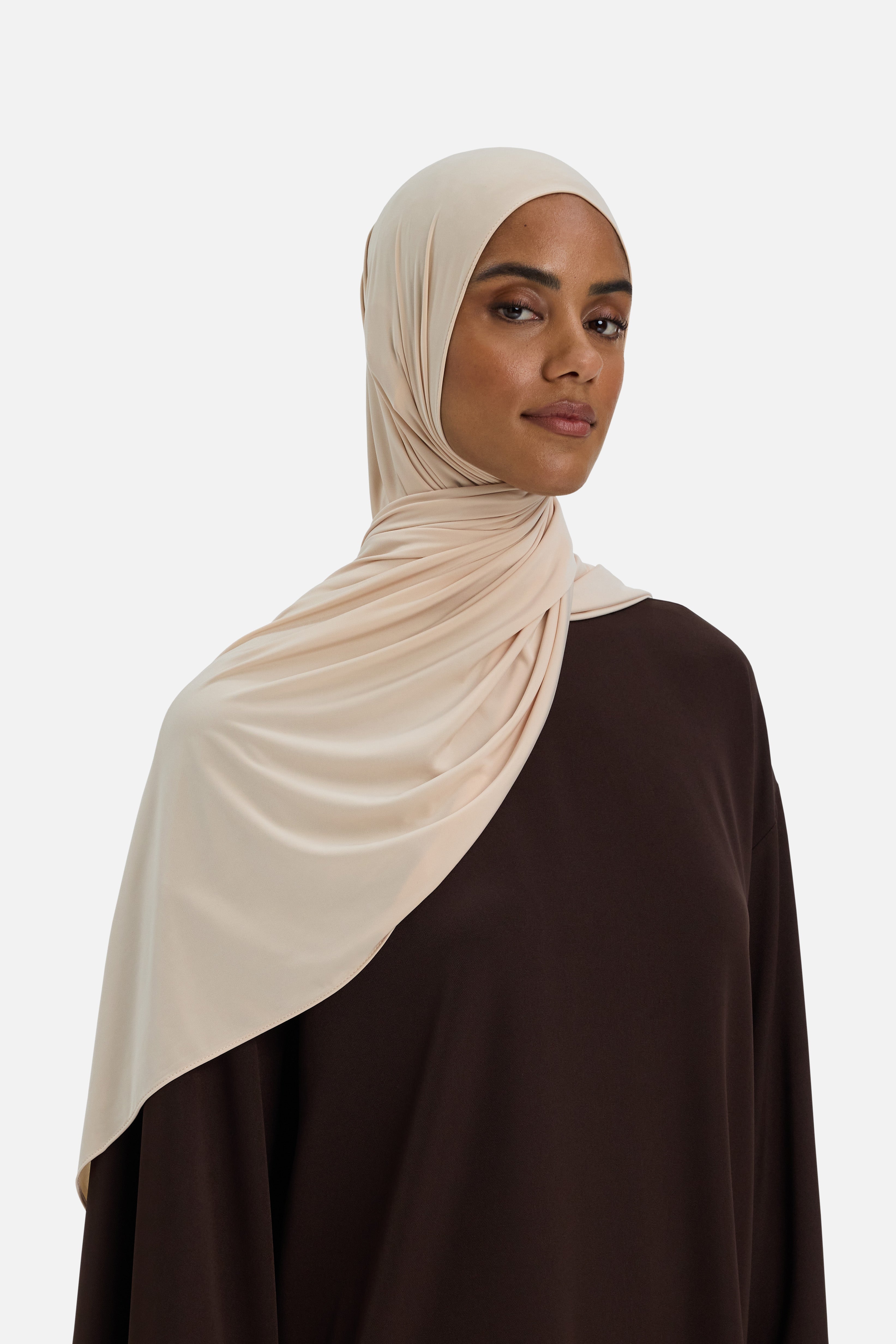 Liquid Jersey Scarf | Latte