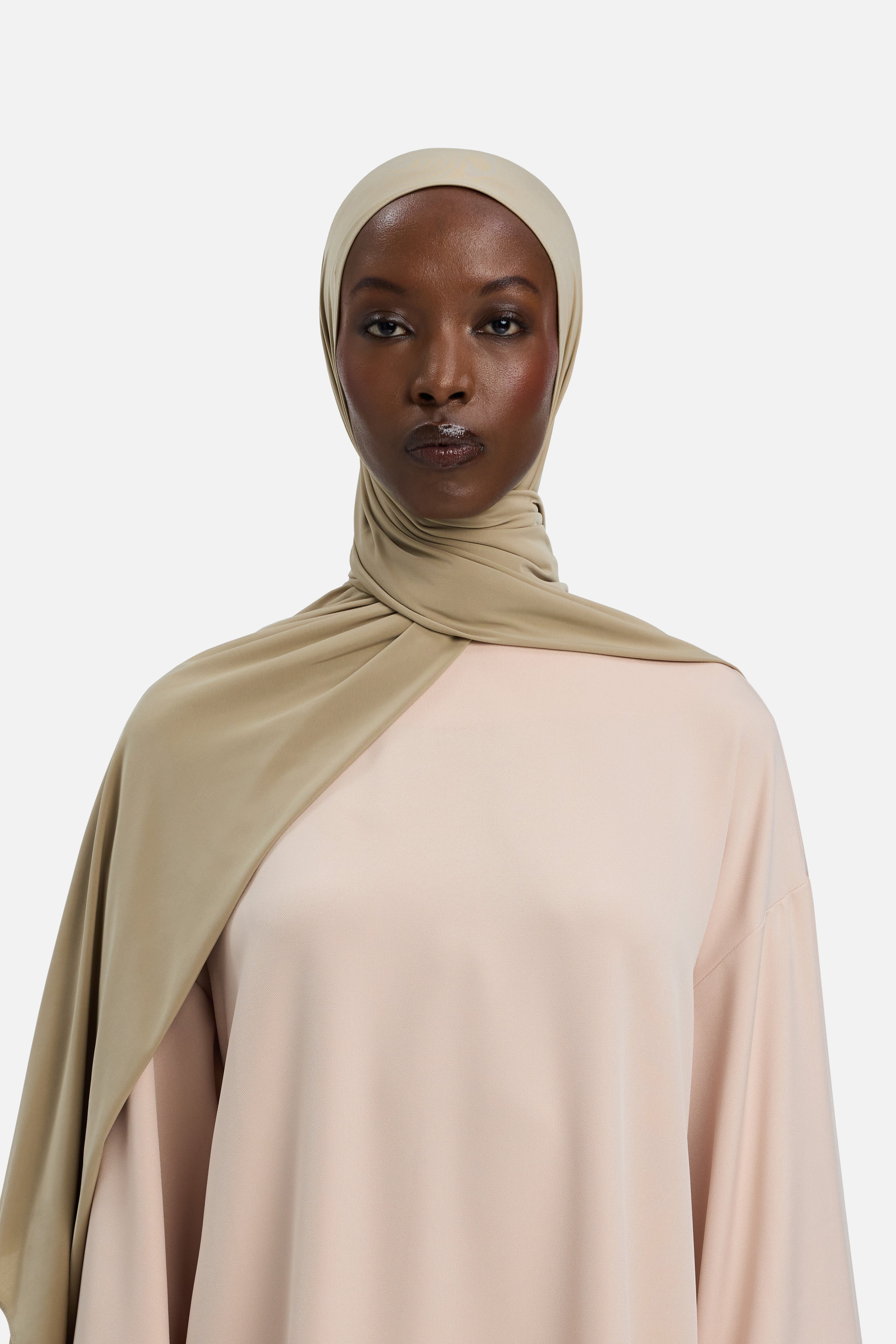 Bamboo Jersey Scarf | Khaki