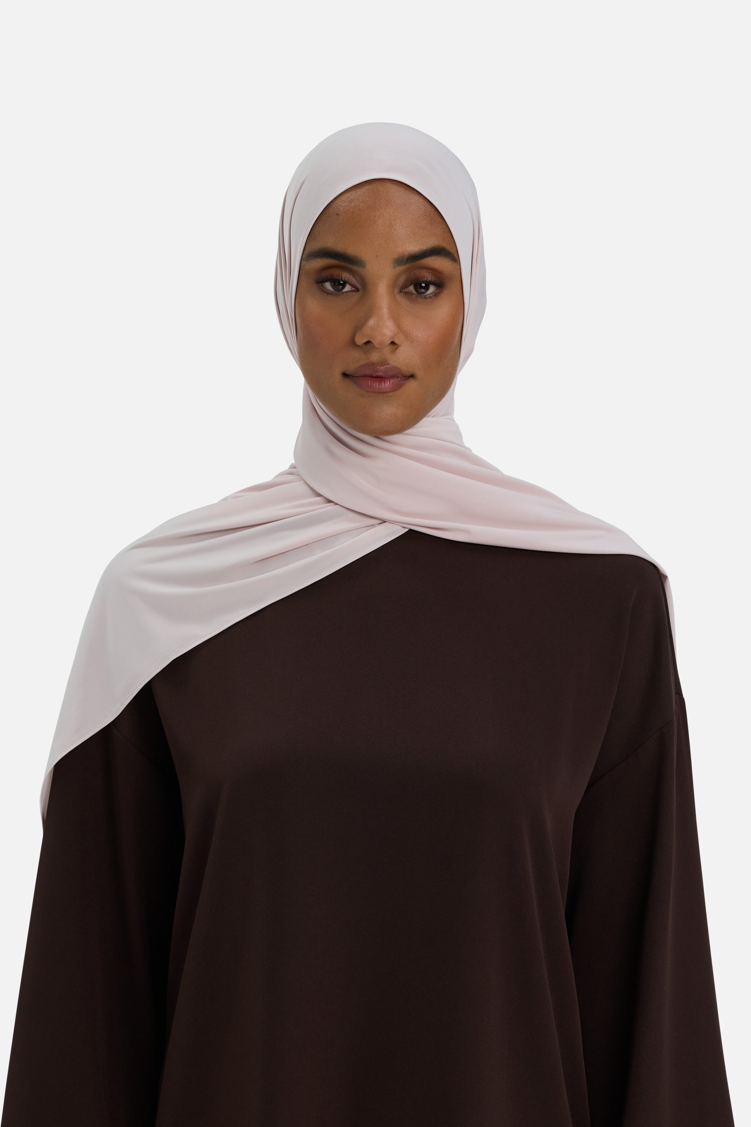 Liquid Jersey Scarf | Lilac Marble