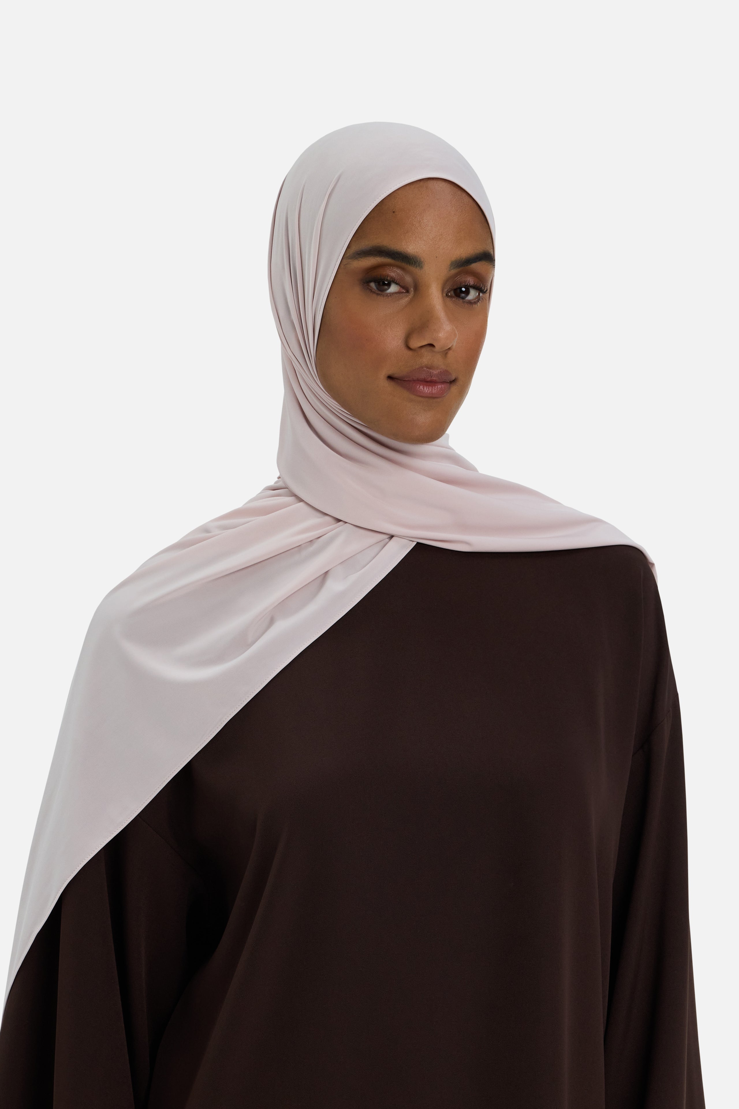 Liquid Jersey Scarf | Lilac Marble