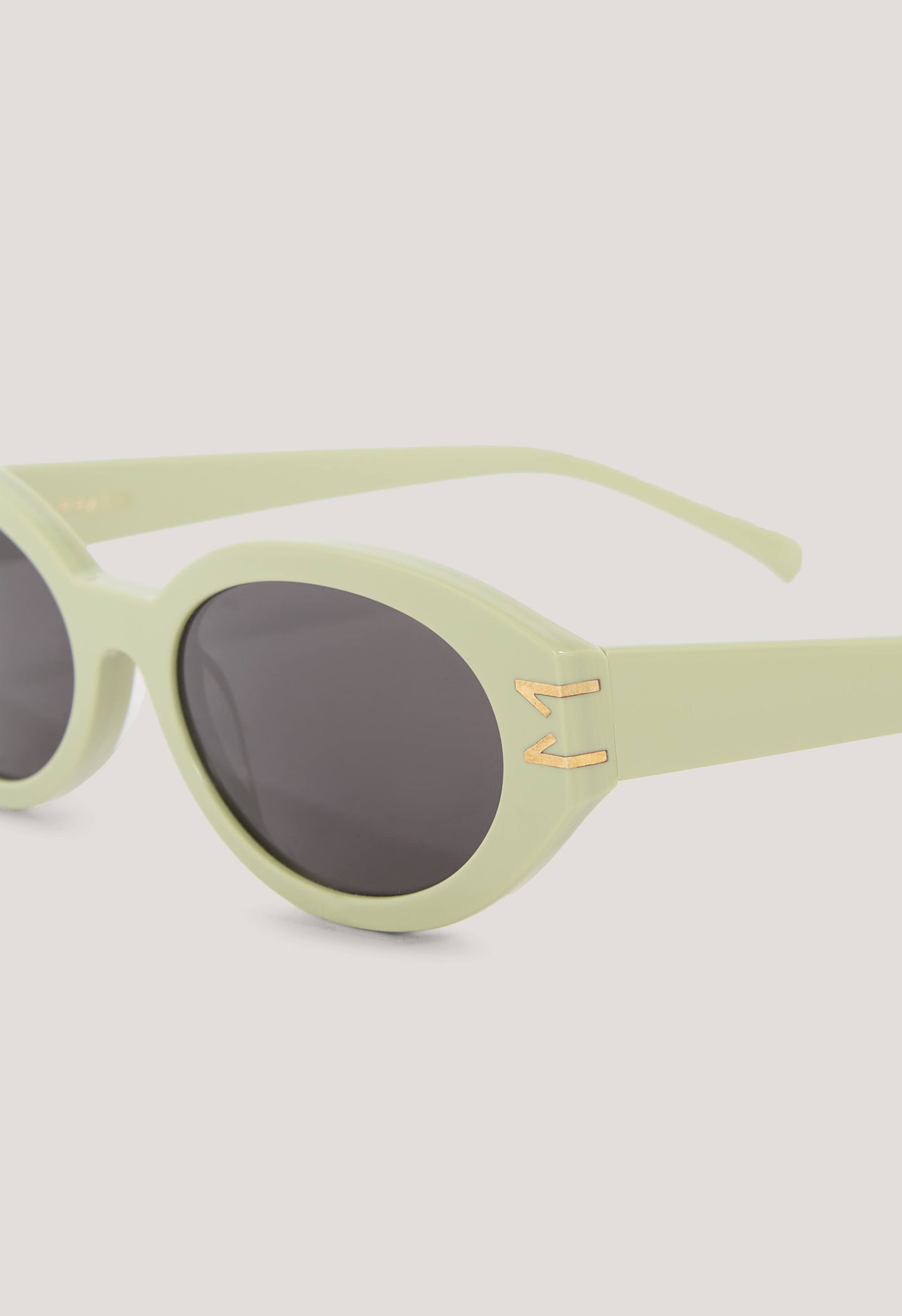 Logo Framed Sunglasses | Light Moss