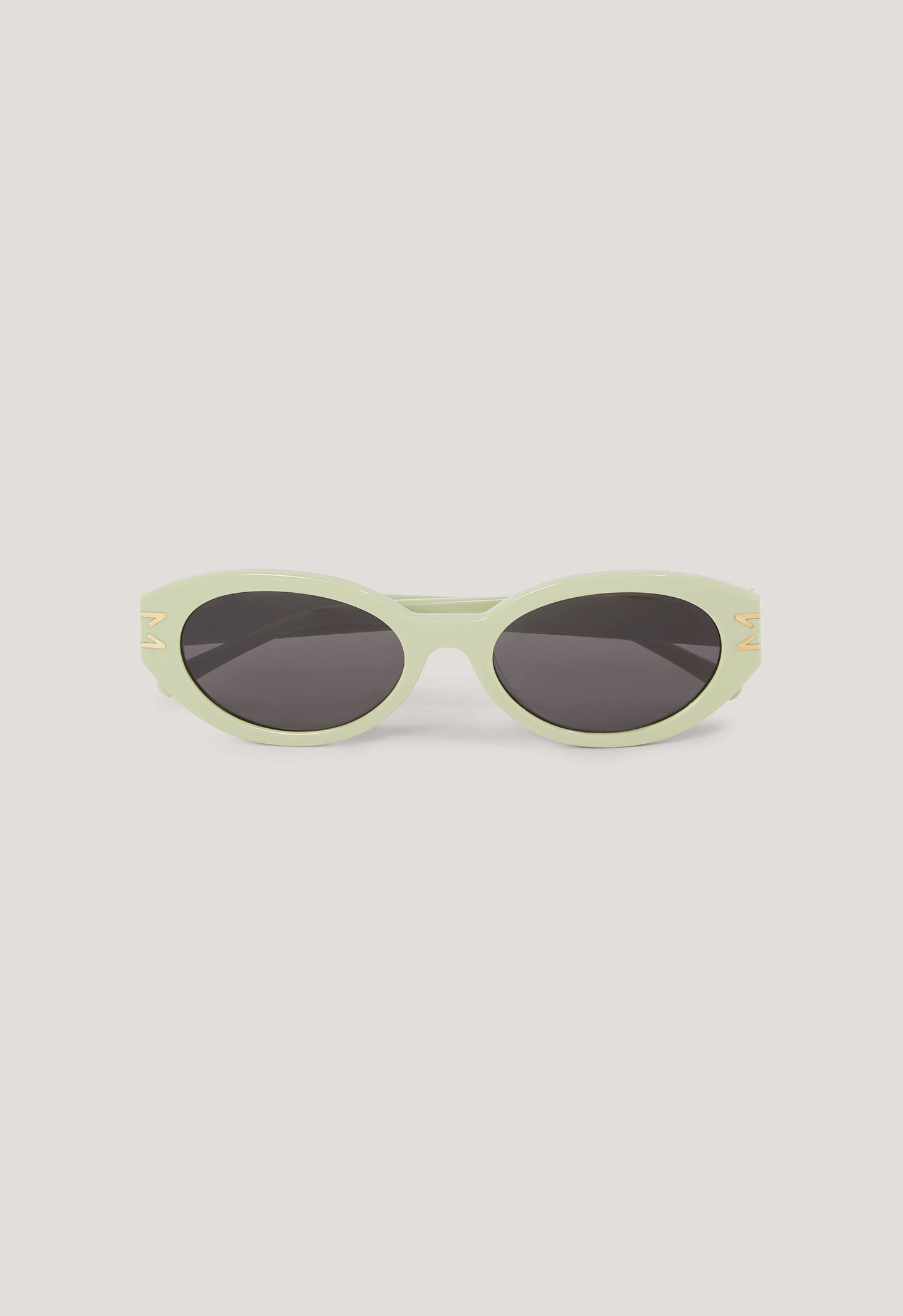 Logo Framed Sunglasses | Light Moss