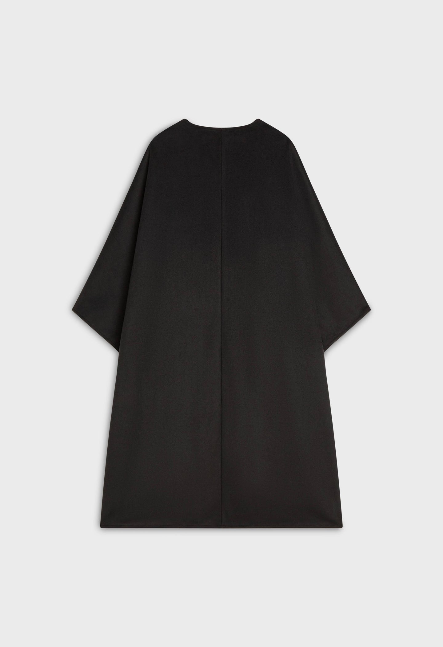 Long Poncho | Black