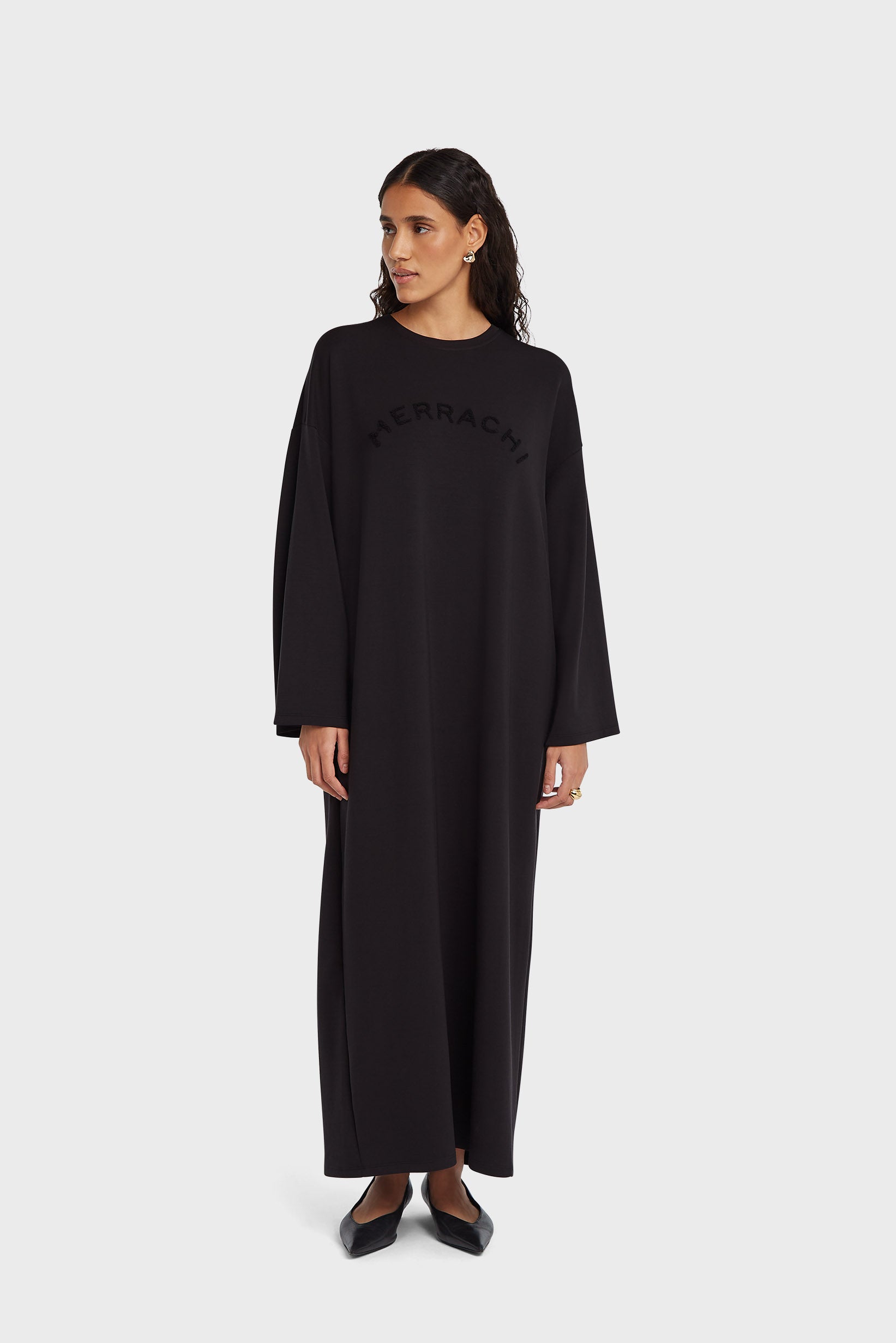 Long Sleeve Dress | Black