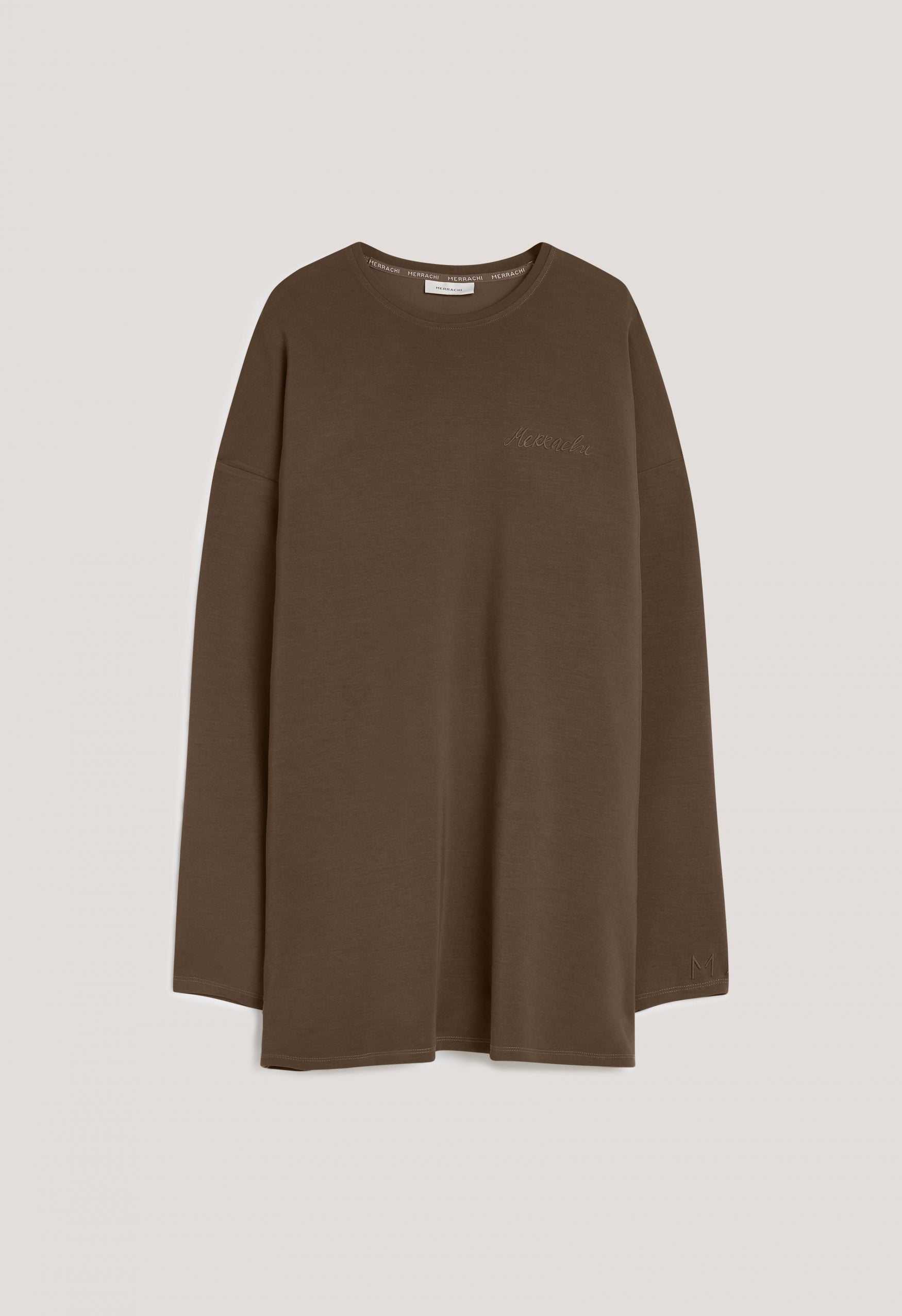 Long Sleeve Top | Deep Brown