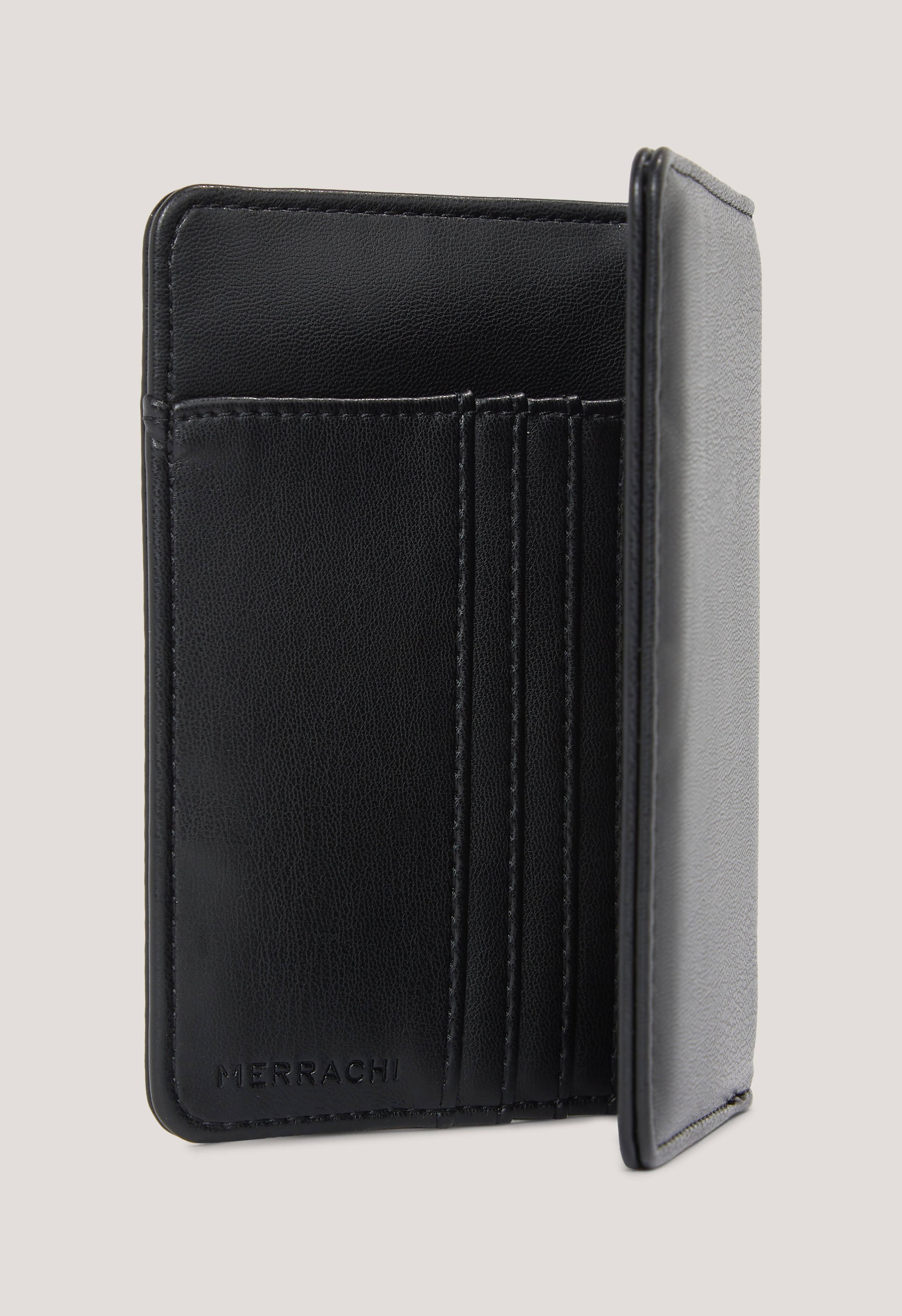 Passport Holder and Luggage Label | Black
