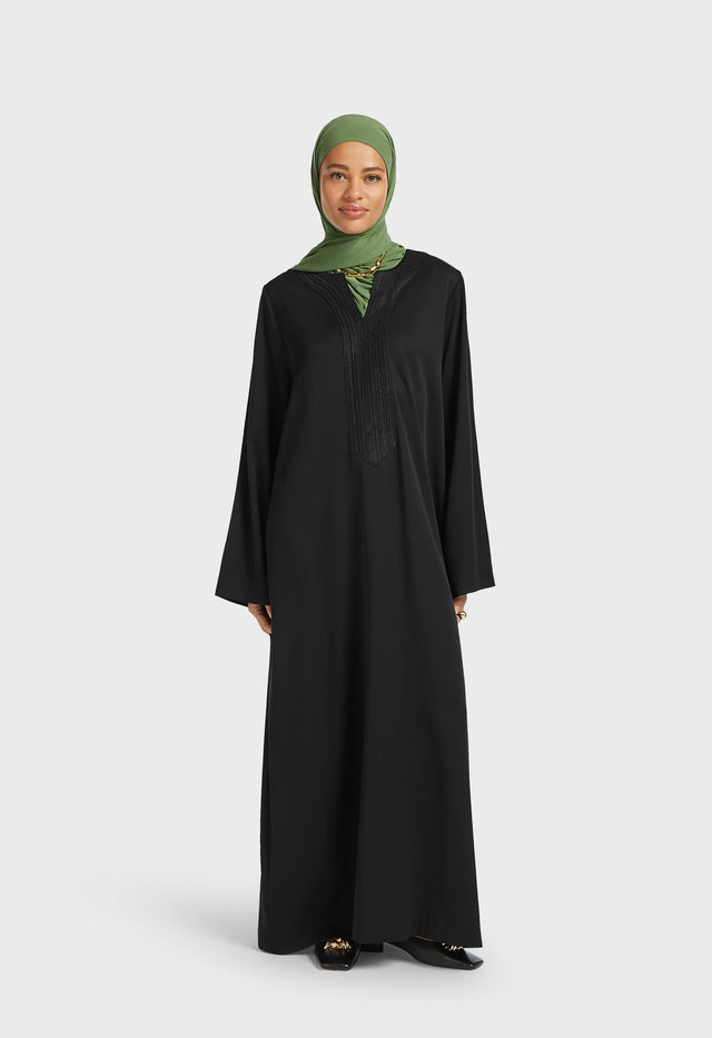 Breathable Jersey Scarf | Grey Green