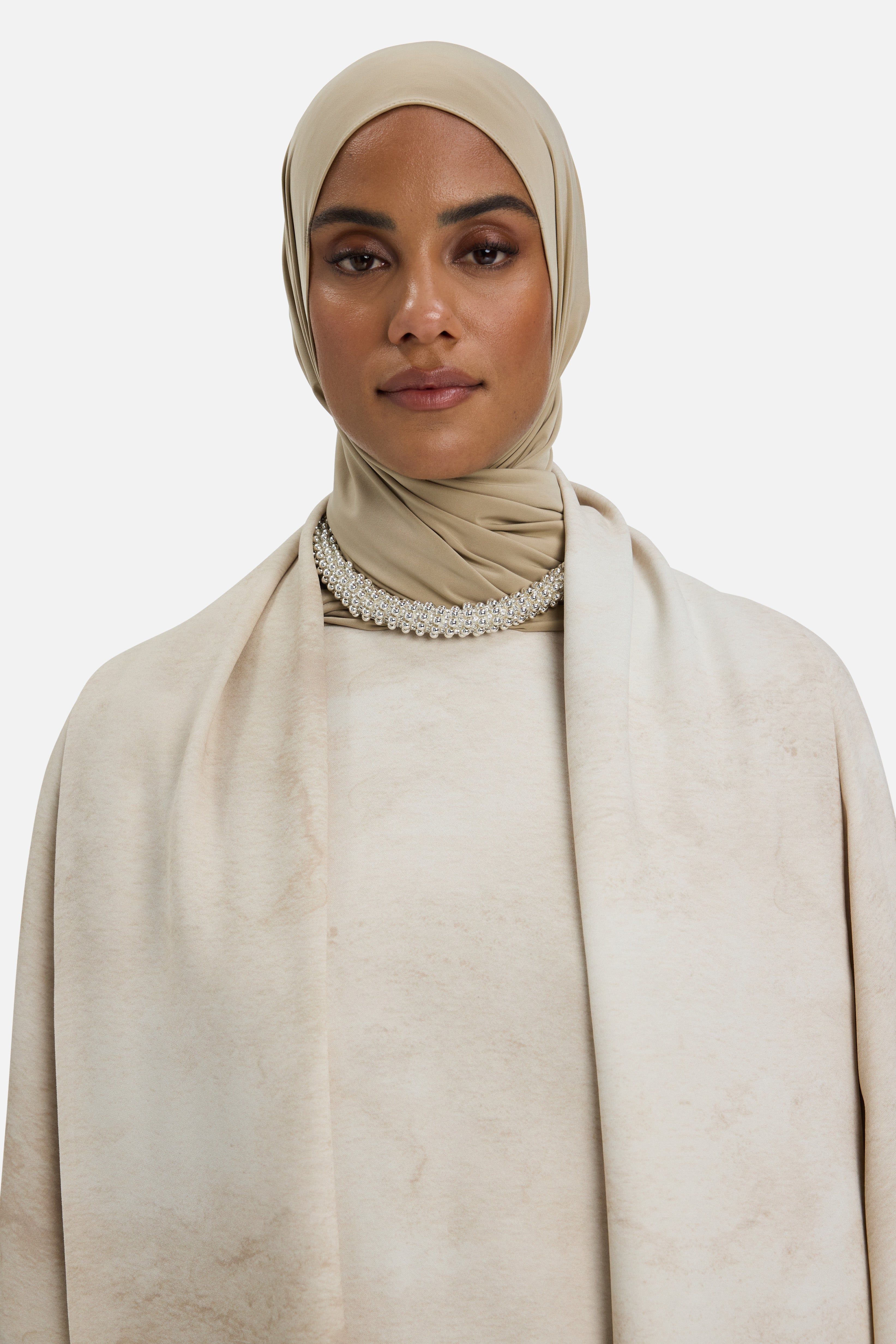 Marble Abaya | Mocha Marble