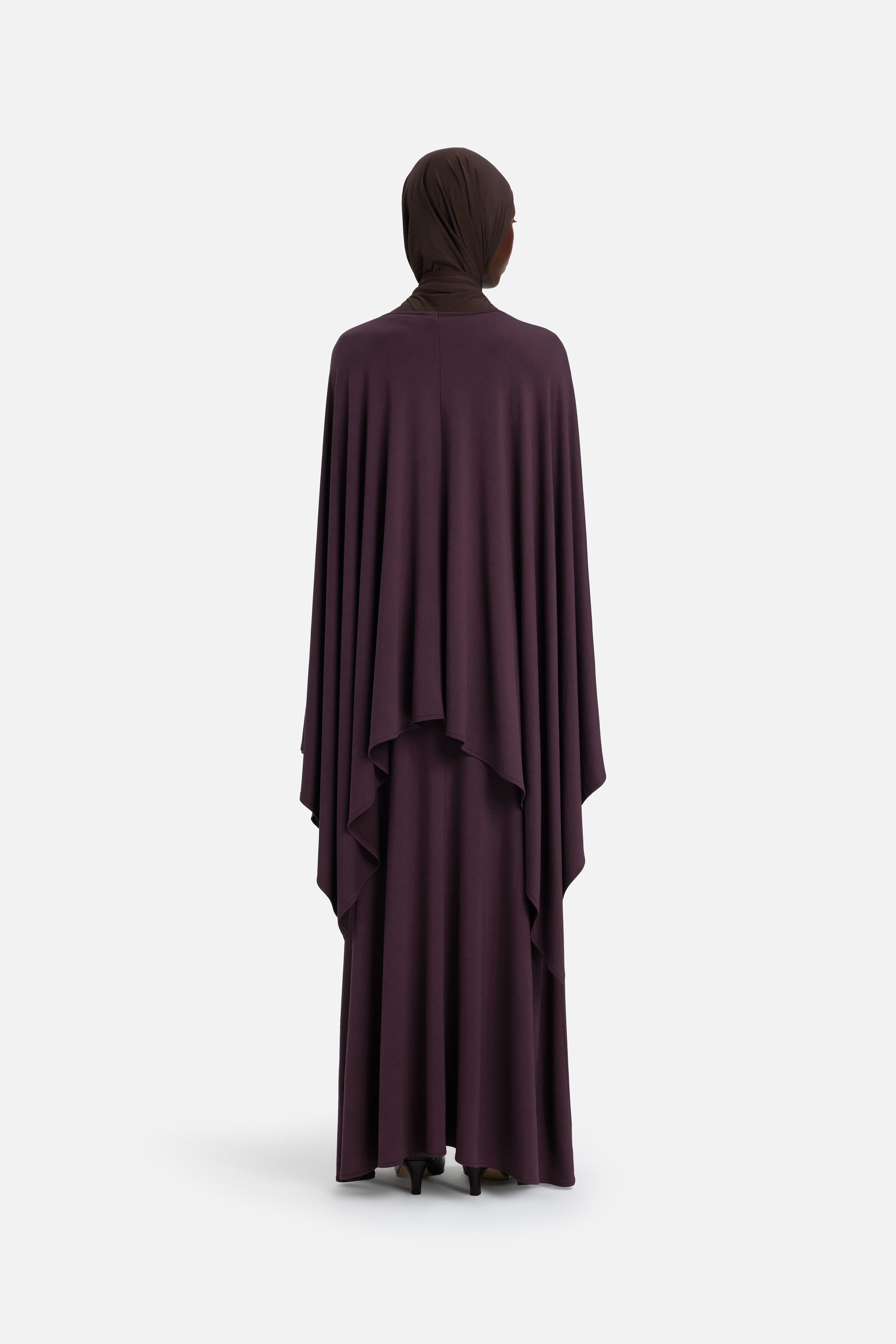 Maxi Flared Skirt | Vintage Purple