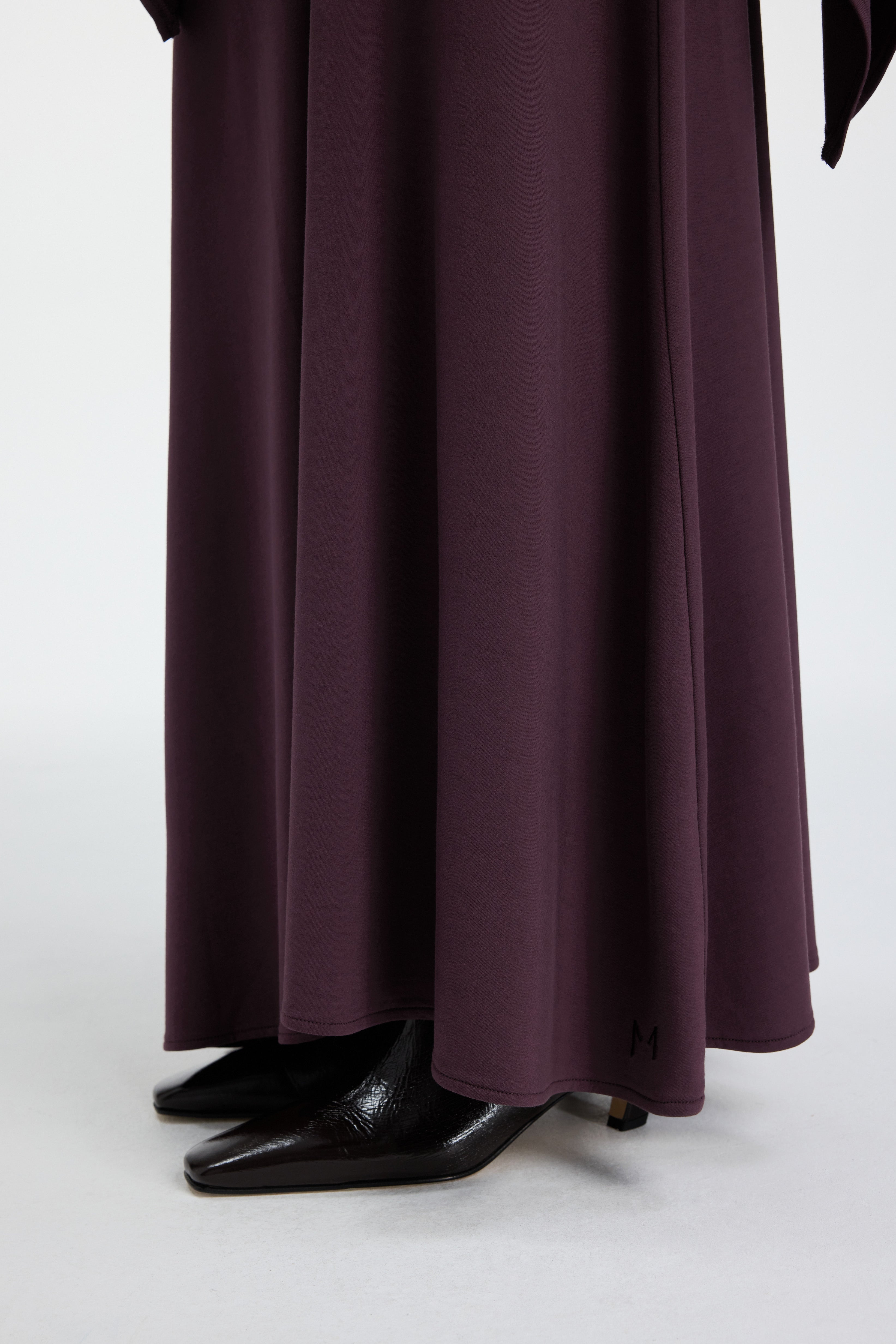 Maxi Flared Skirt | Vintage Purple