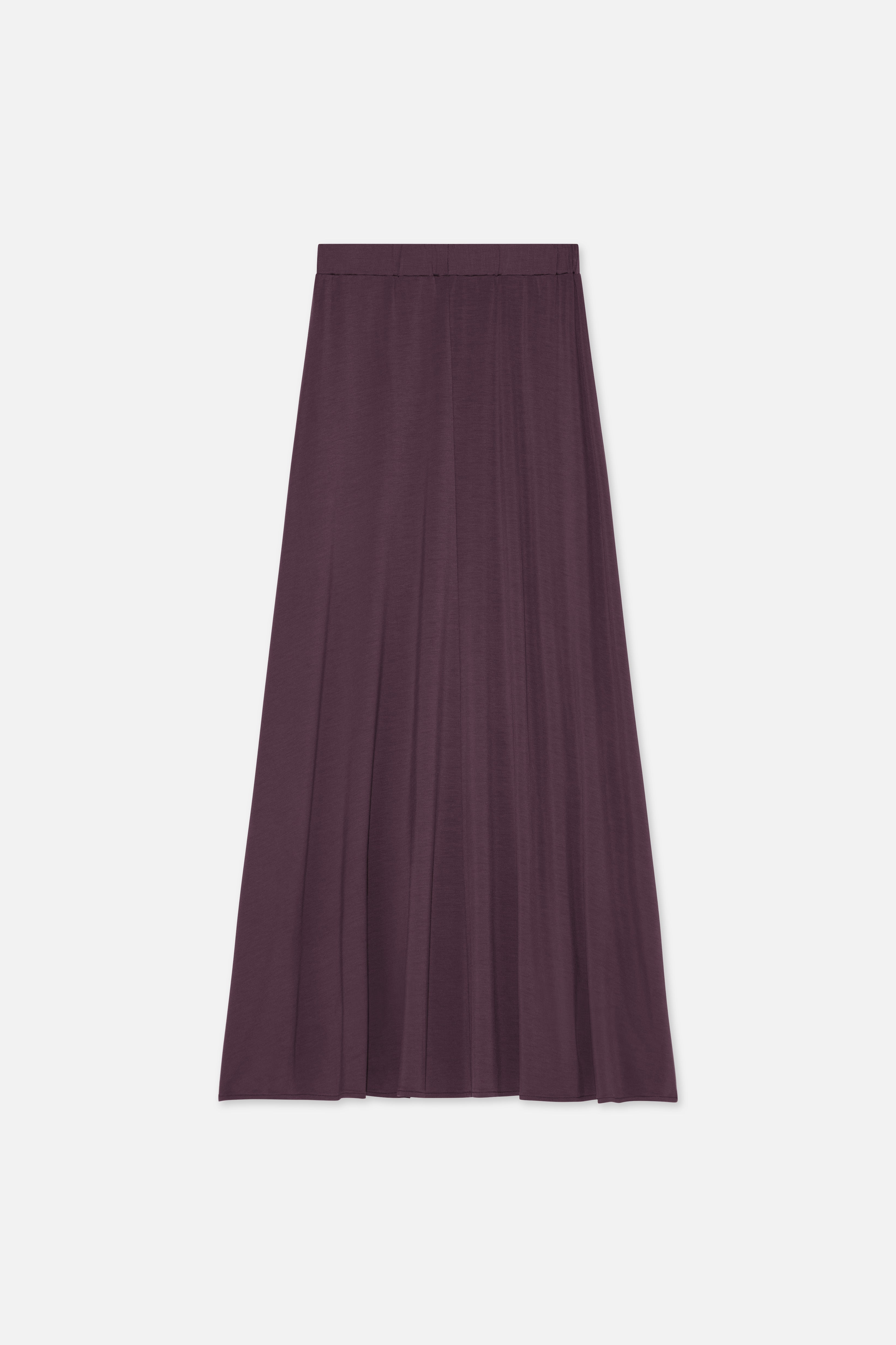Maxi Flared Skirt | Vintage Purple