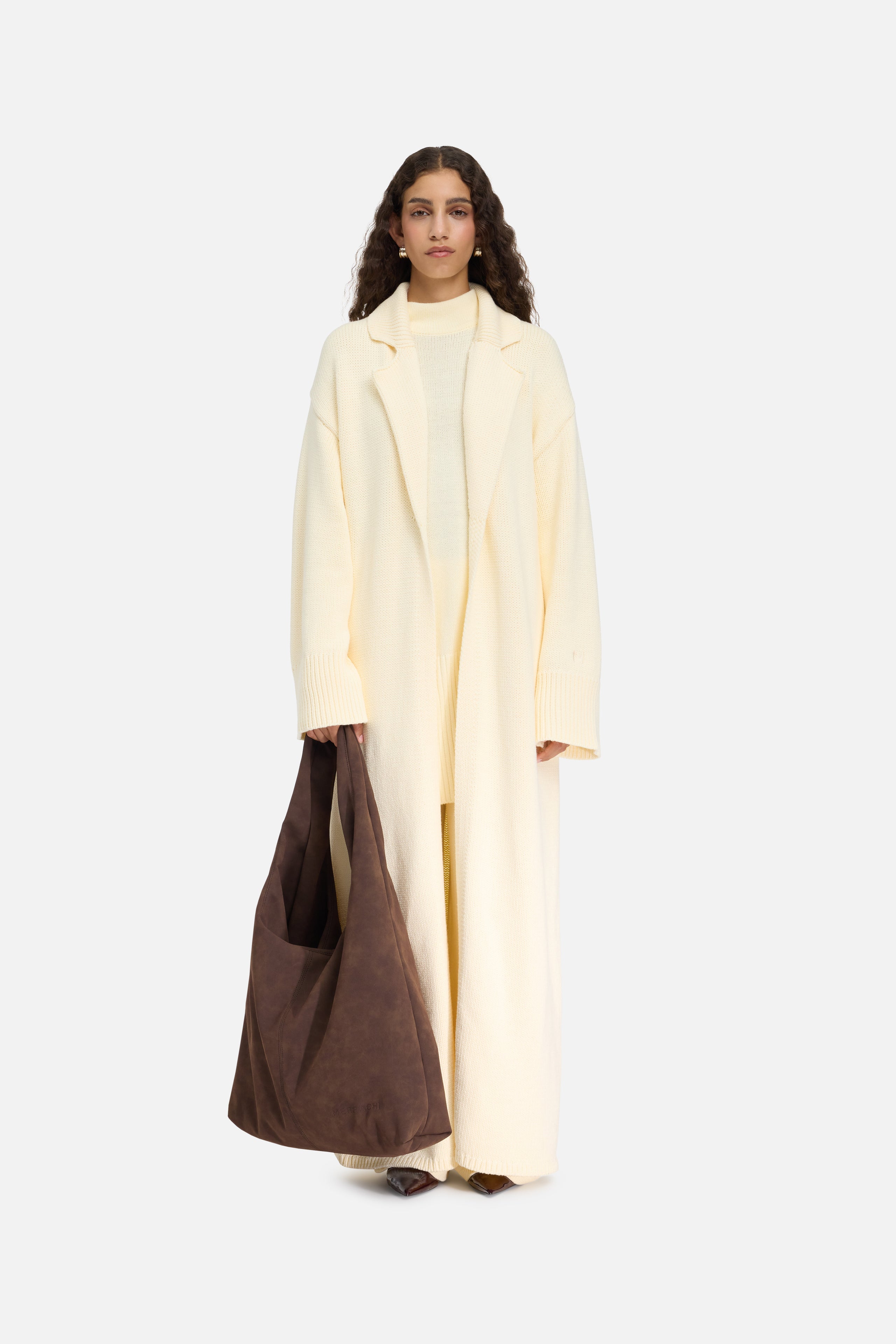 Maxi Oval Bag | Chocolate