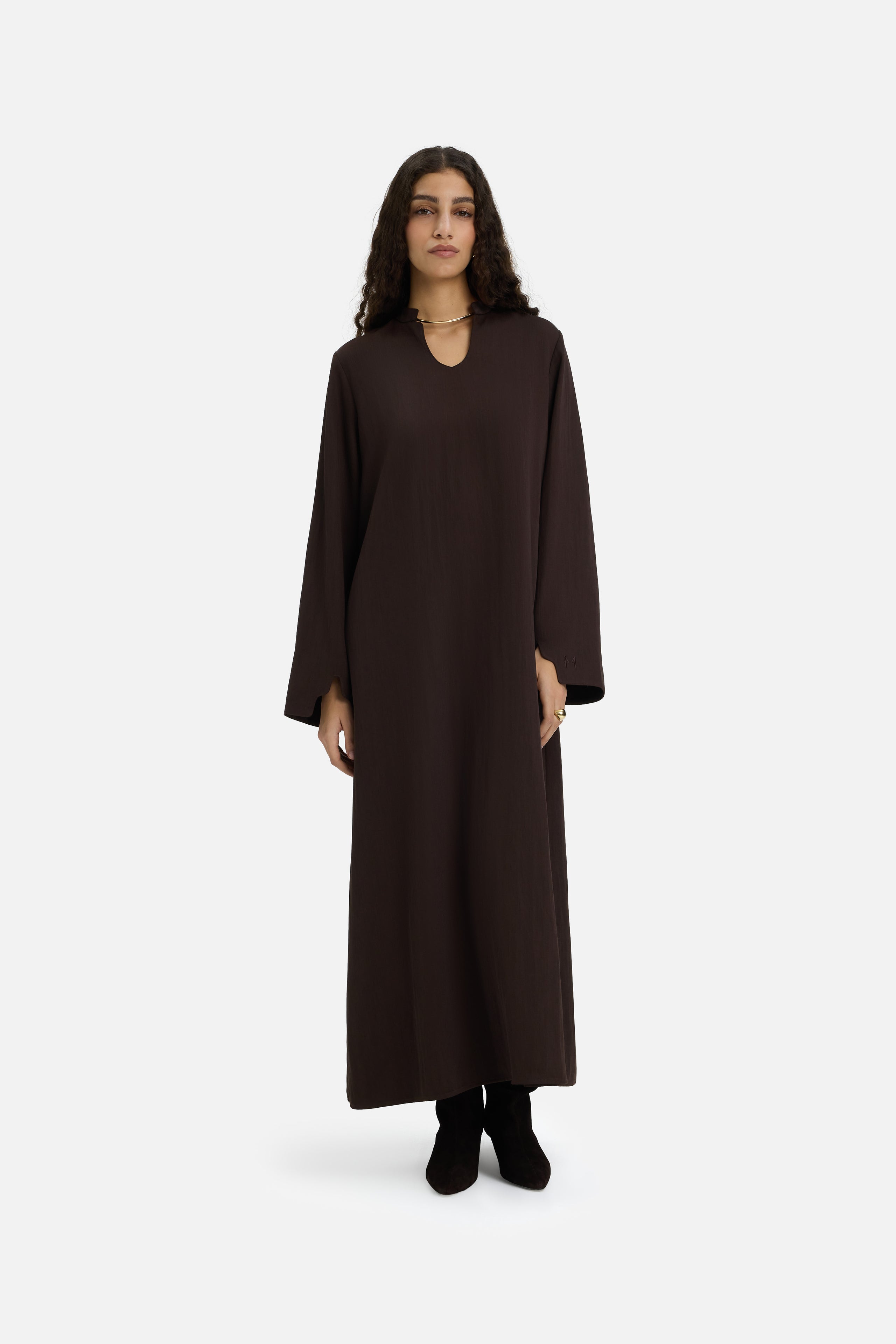 Medina Dress | Dark Brown