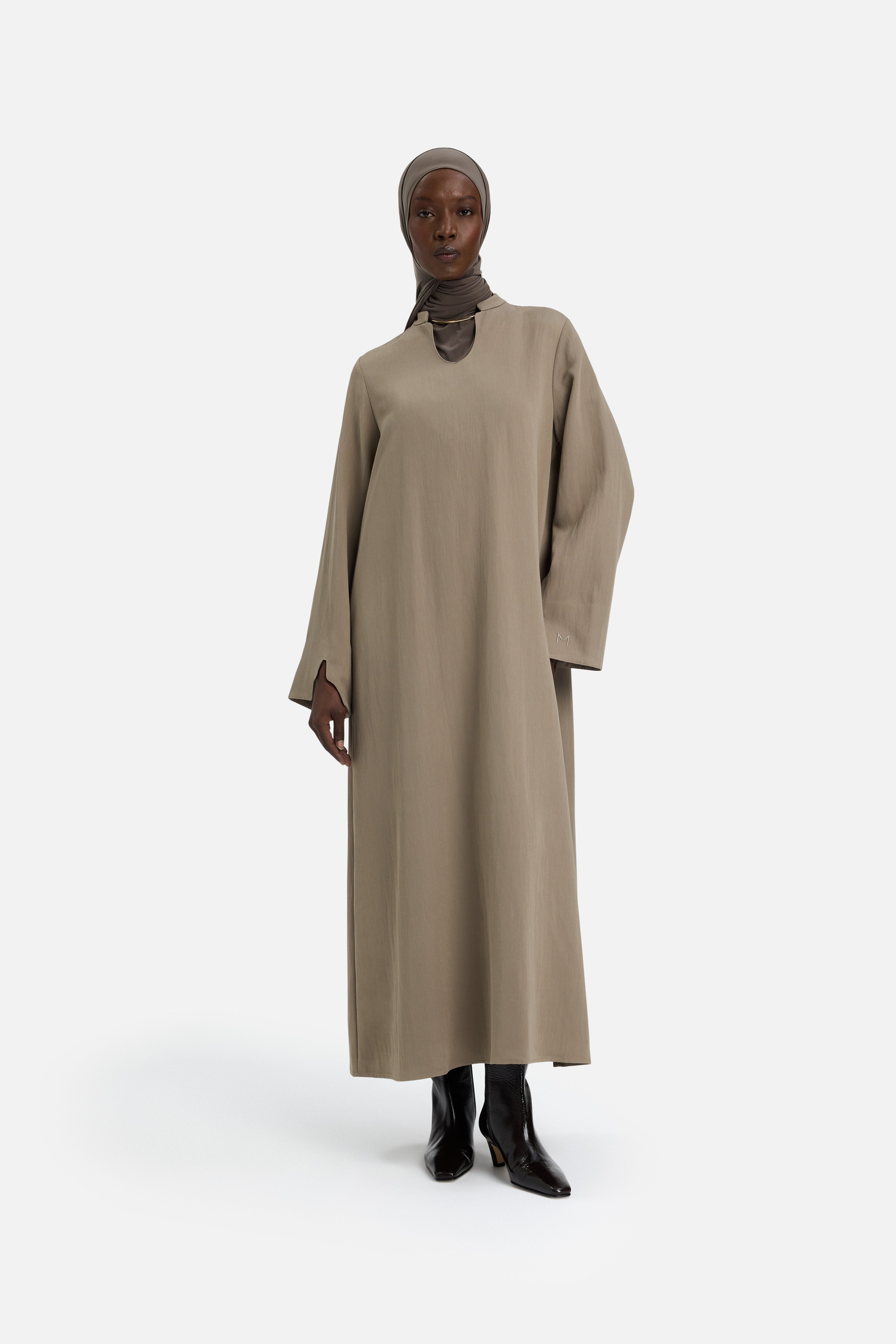 Medina Dress | Khaki
