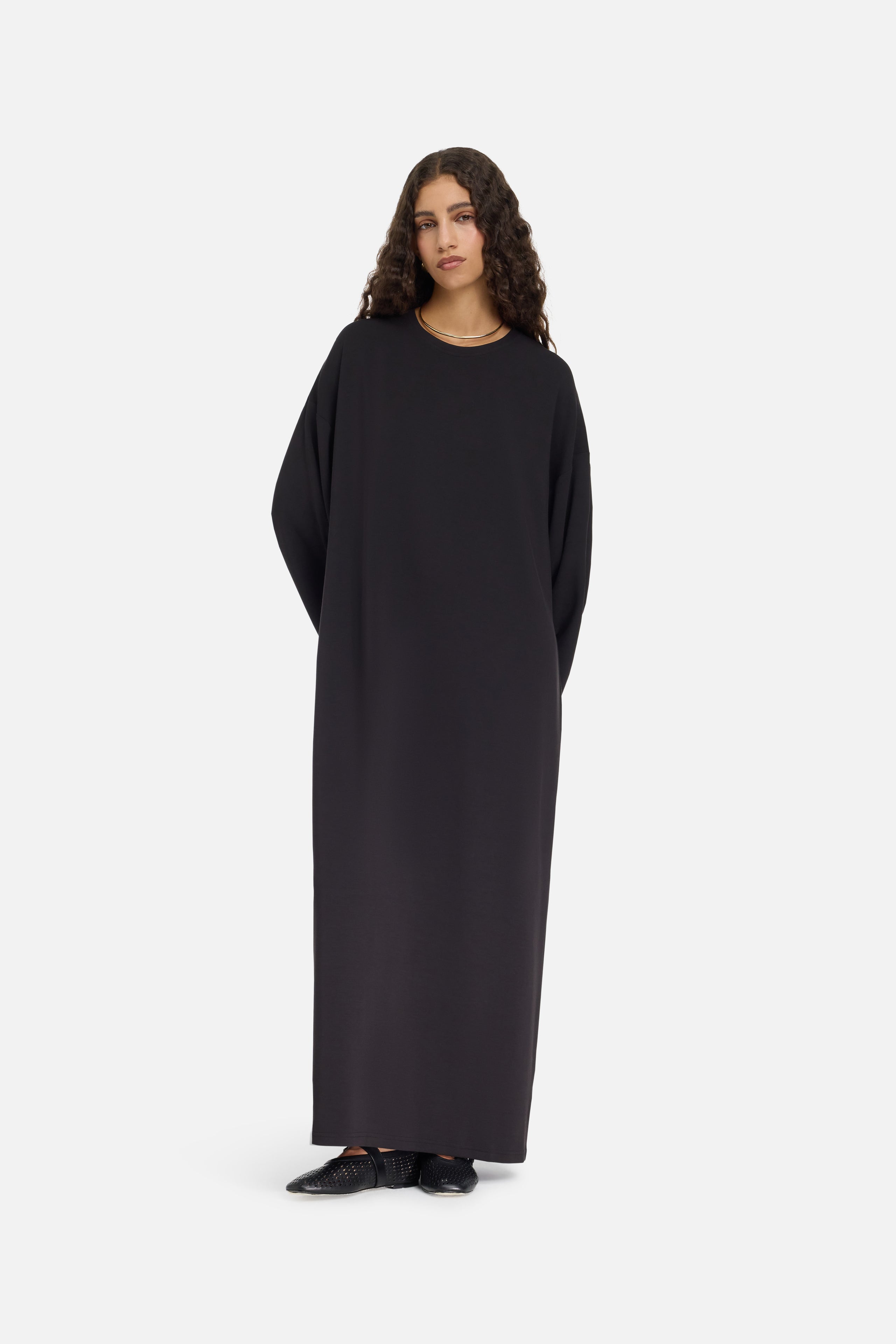Modal Jersey Dress | Black