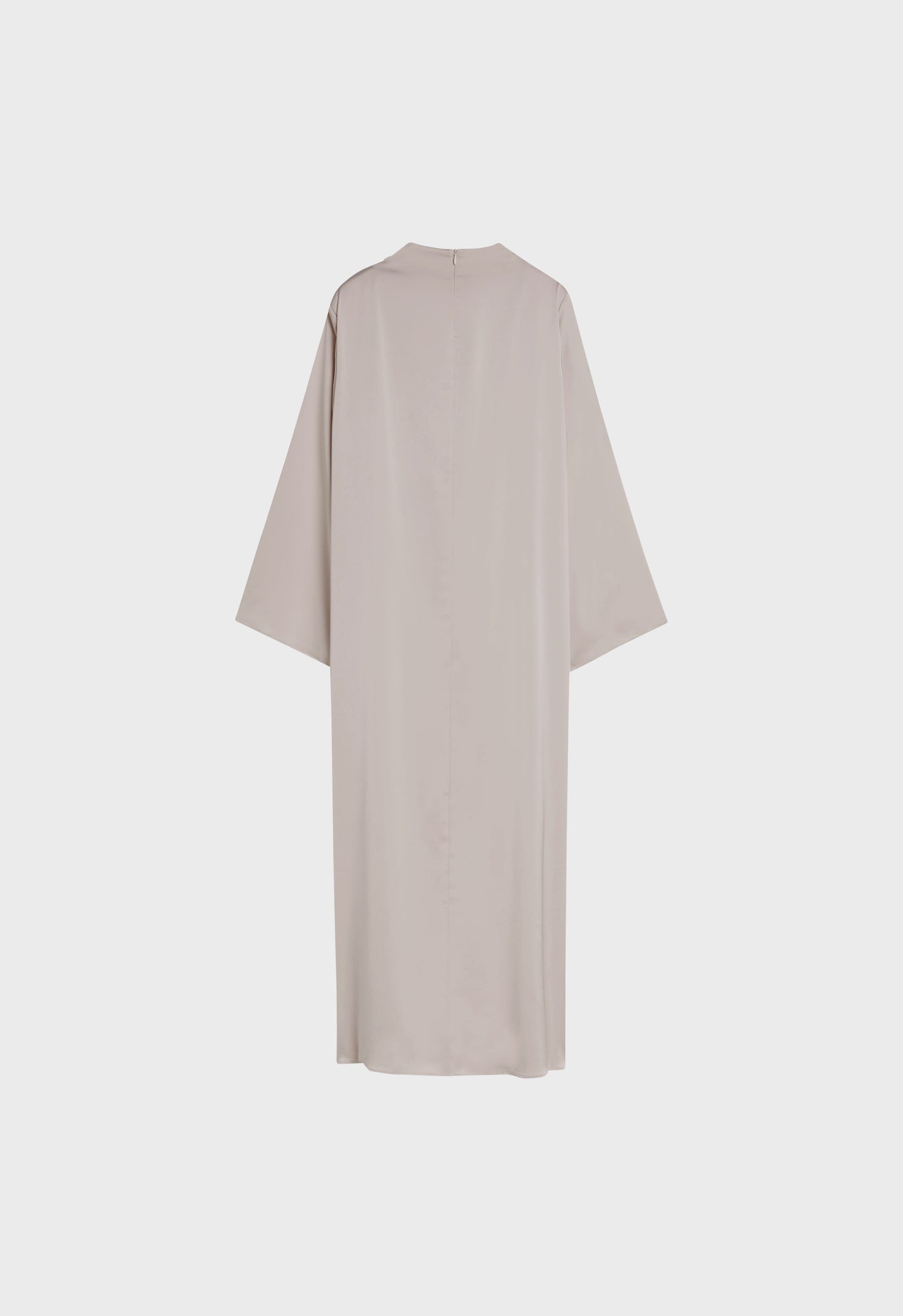 Asymmetric Drape Dress Regular | Cashmere